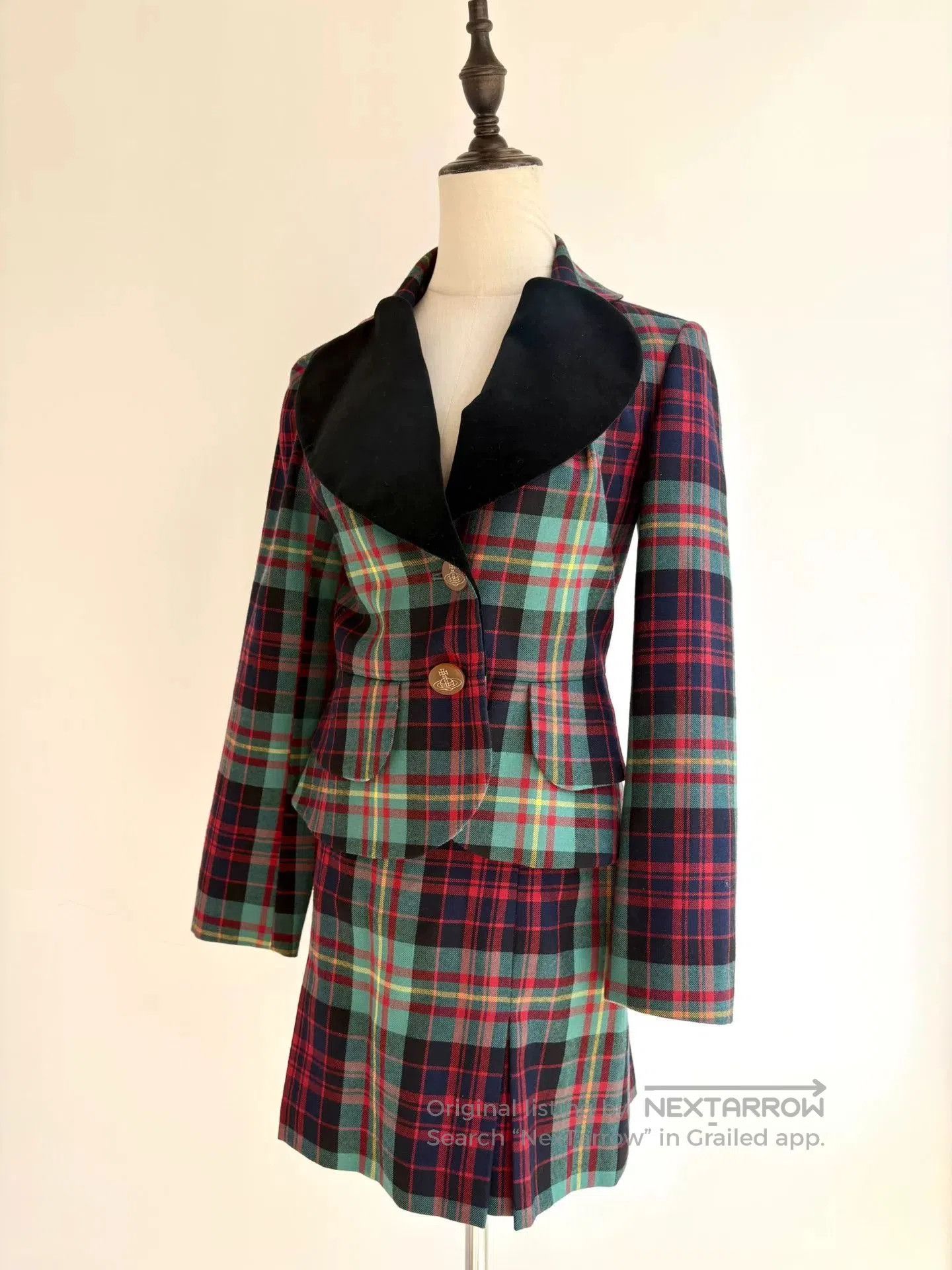 Vivienne Westwood vivienne westwood colorful plaid suit set. Size M / US 6-8 / IT 42-44 - 1 Thumbnail