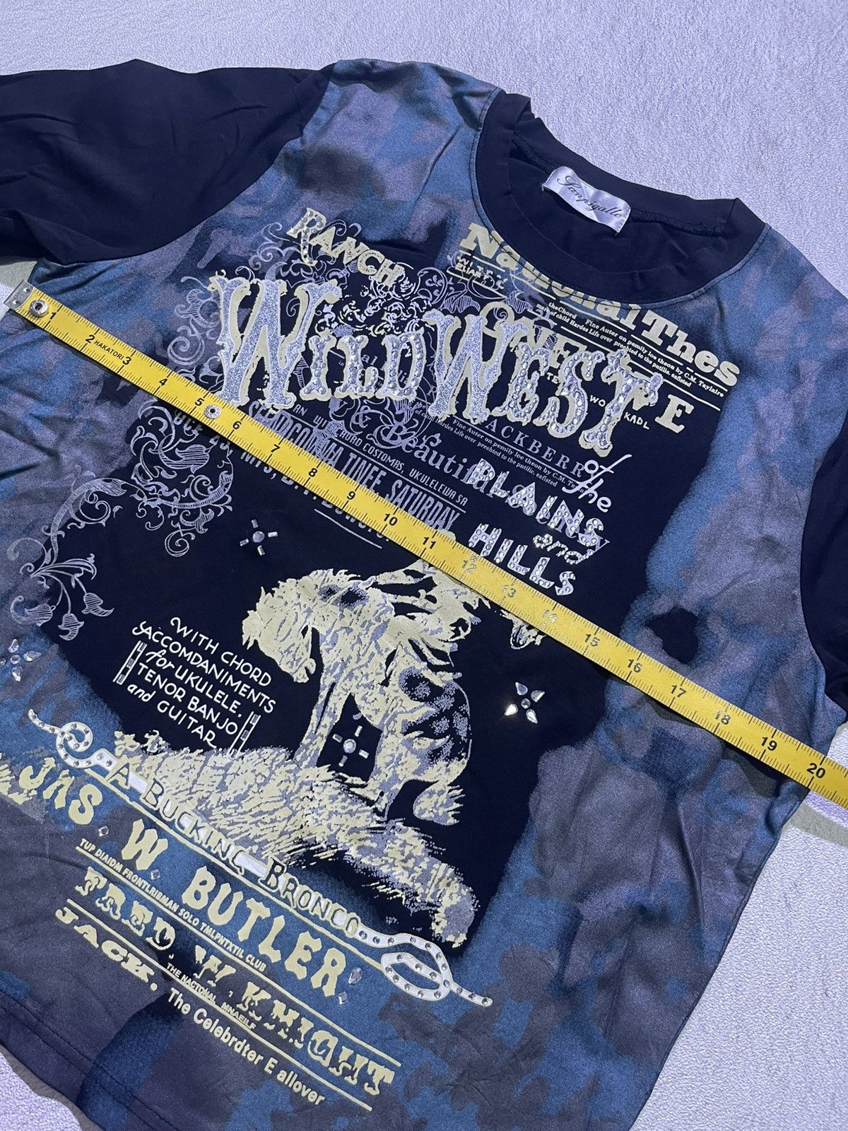 Japanese Brand Y2K WILD WEST long sleeve tshirt Size US M / EU 48-50 / 2 - 10 Thumbnail