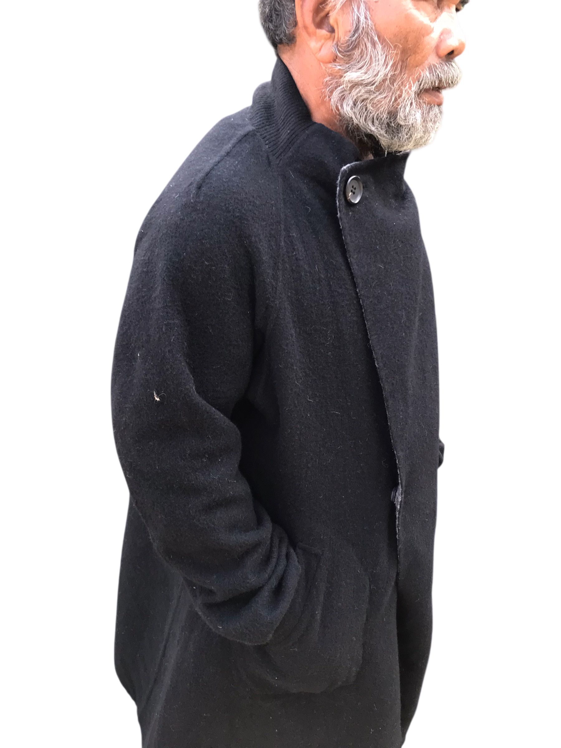 Issey Miyake ARCHIVE 90s ISSEY MIYAKE Plantation wool Windcoat Reversible Size US M / EU 48-50 / 2 - 3 Thumbnail