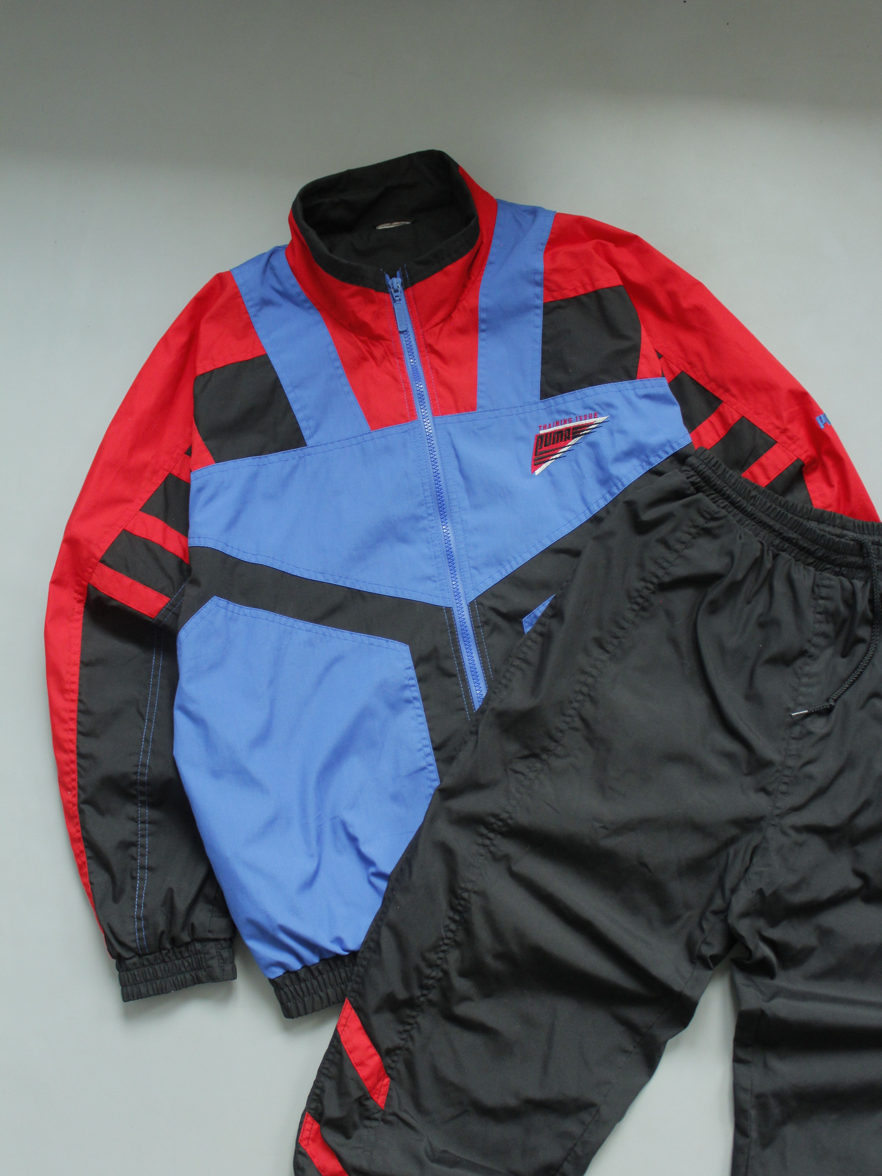 Puma × Vintage PUMA VINTAGE TRACKSUIT BLACK 80S 90S Size US M / EU 48-50 / 2 - 6 Thumbnail