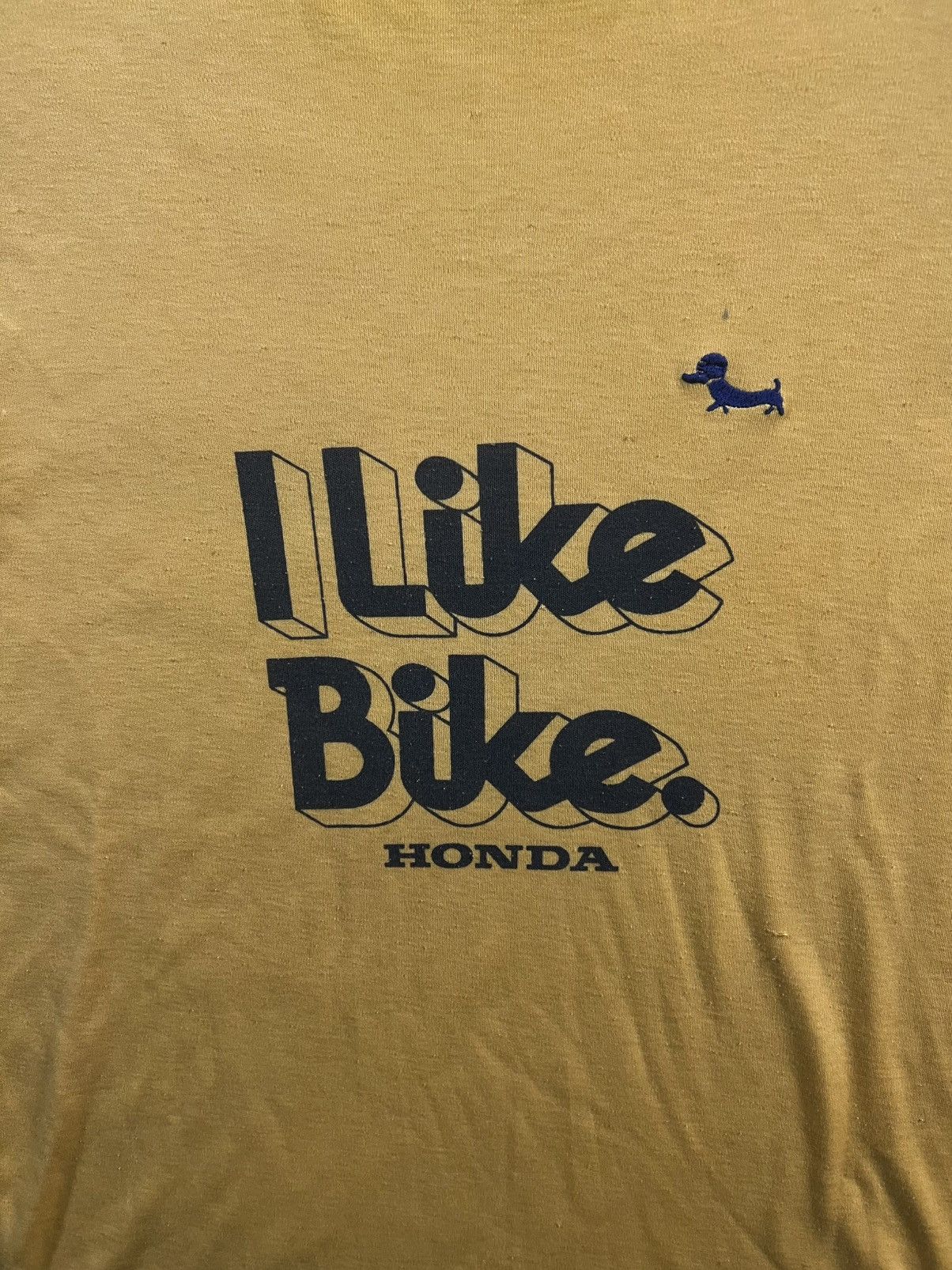 Vintage Rare 70’s Honda I Like Bike Racing Jersey With Elbow Pads Size US M / EU 48-50 / 2 - 4 Thumbnail