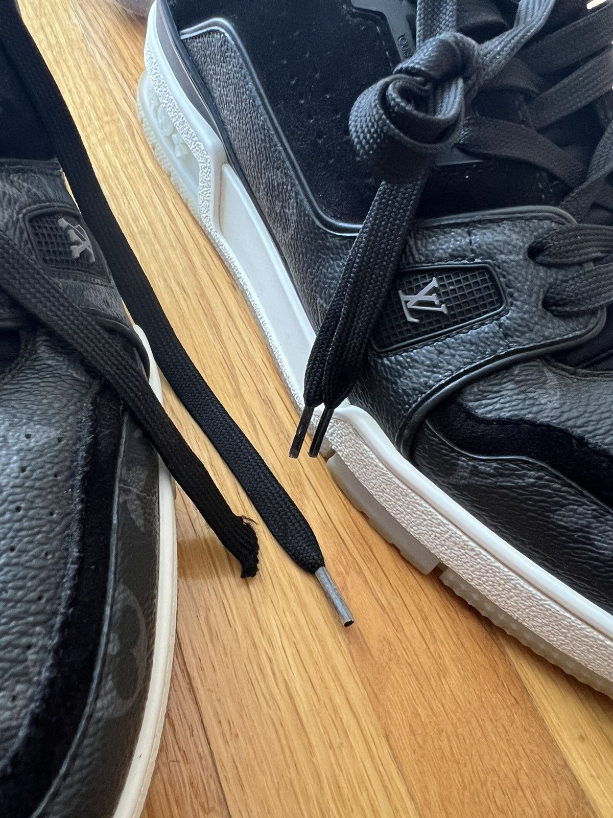 Louis Vuitton Louis Vuitton LV Trainer Black Monogram Size US 10.5 / EU 43-44 - 8 Thumbnail