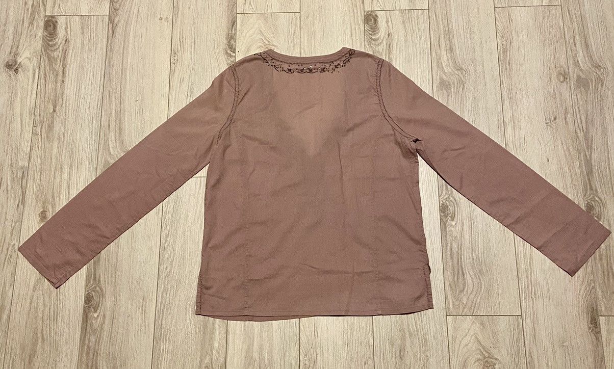 Zadig & Voltaire Zadig & Voltaire vintage purple blouse (no tag) Size S / US 4 / IT 40 - 2 Thumbnail