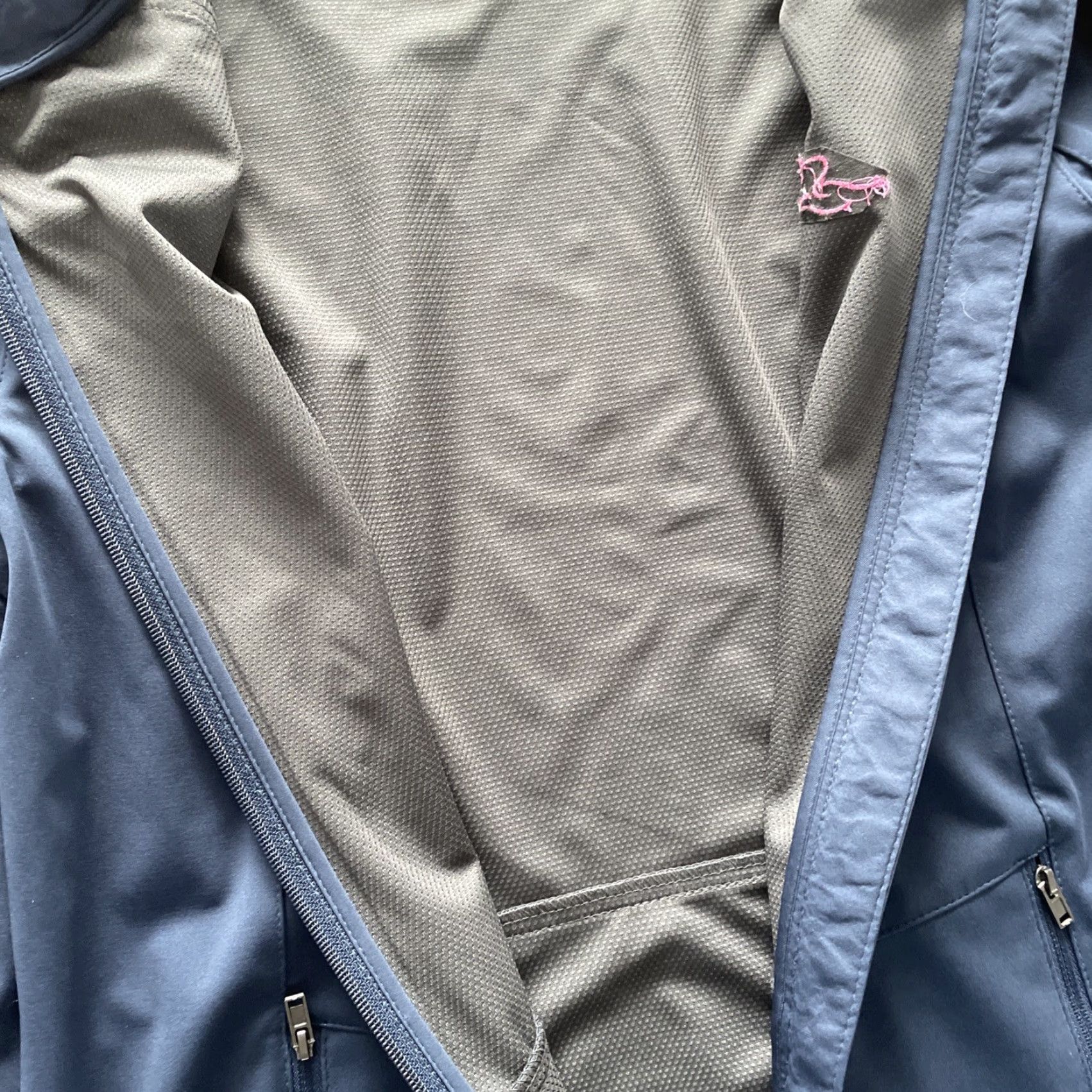 Vintage VINTAGE Embrace the Race Navy Blue Windbreaker Jacket Womens Small Long Zip Full Zip Embrace the Race Jacket Womens S Navy Blue Windbreaker Size S / US 4 / IT 40 - 6 Thumbnail