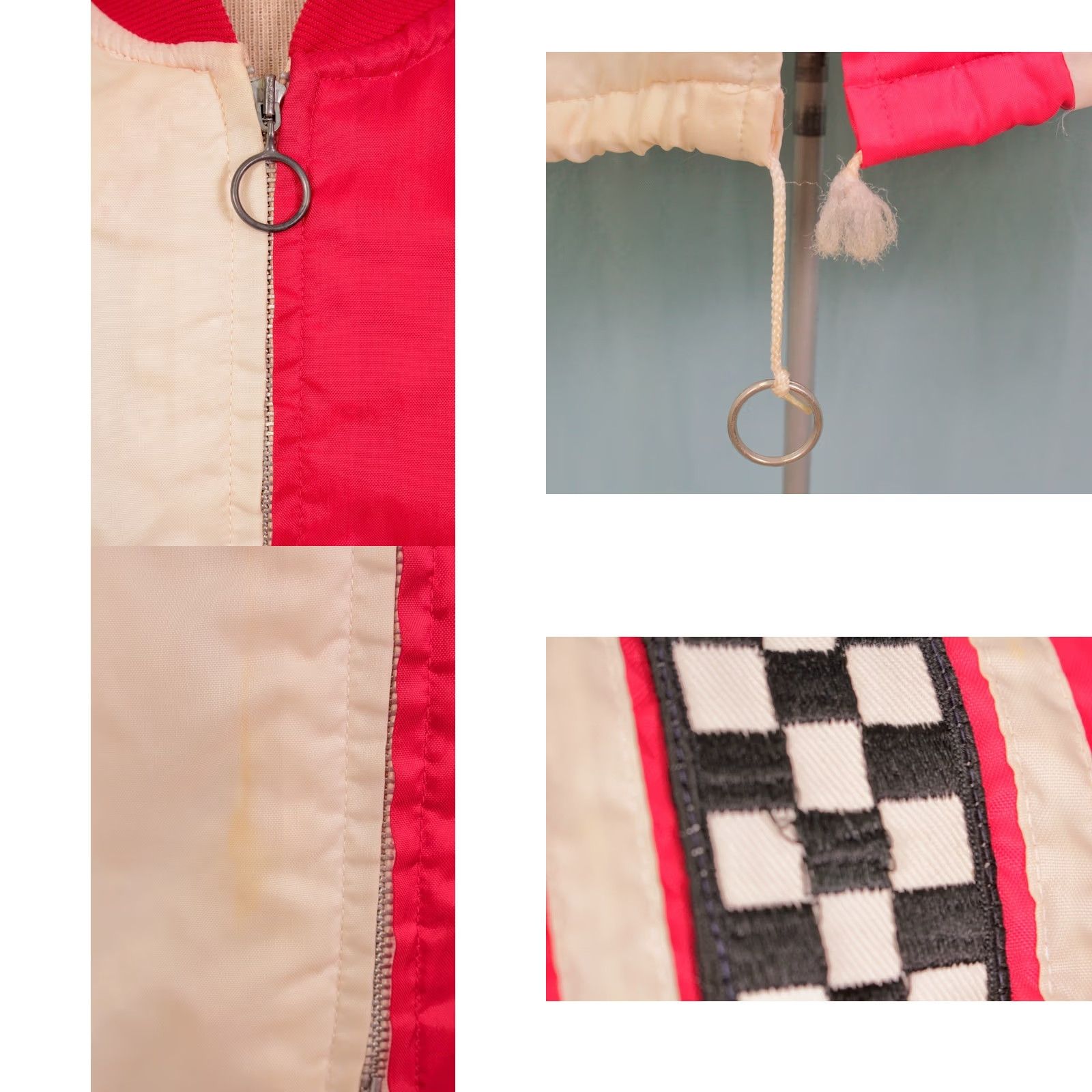 Vintage VTG Racing Jacket Coca Cola Nylon 60s 70s White Red Mens XL/L Racing Jacket Decade 1970s Vintage Jacket Mens White Red Coca Cola Nylon Racing Jacket Size US L / EU 52-54 / 3 - 8 Thumbnail
