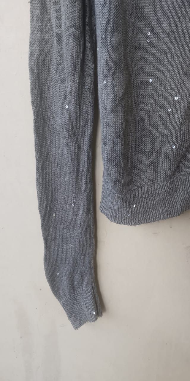 Brunello Cucinelli Brunello cucinelli gliter cardigan Size L / US 10 / IT 46 - 4 Thumbnail