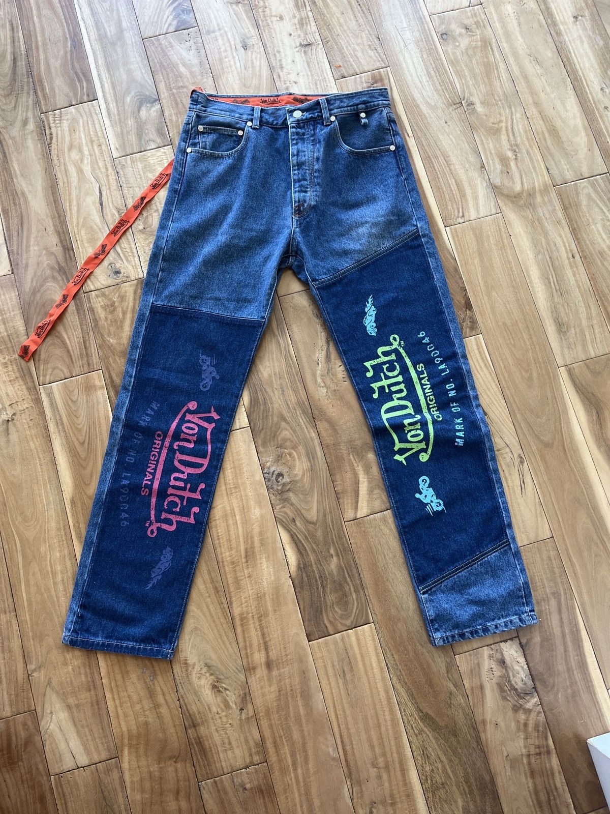 image of Von Dutch 174/300 Limited Denim in Blue, Men's