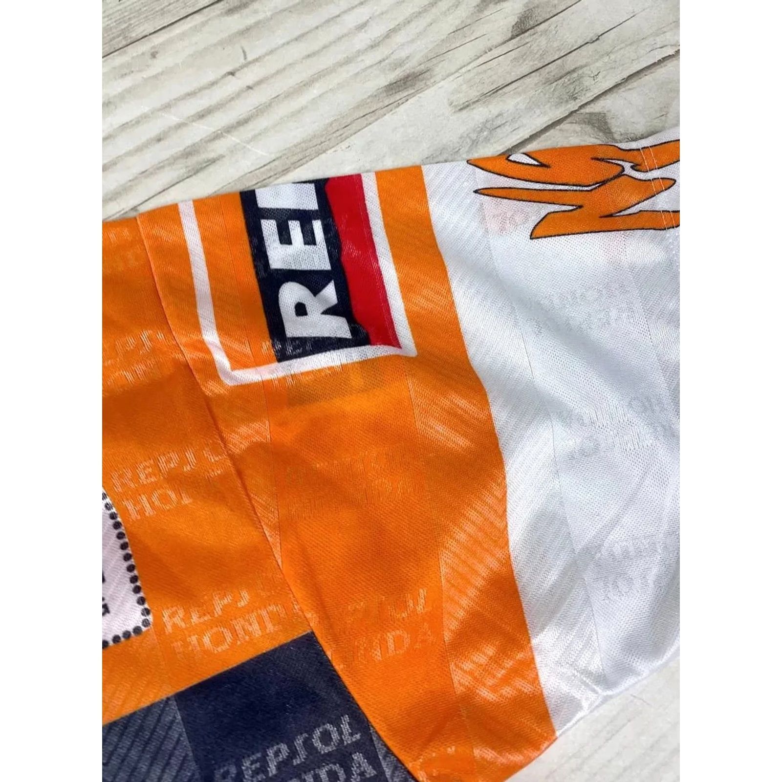Honda VINTAGE Honda T-Shirt Orange L Men 90s Repsol Alex Criville MotoGP Bike Size US L / EU 52-54 / 3 - 7 Thumbnail
