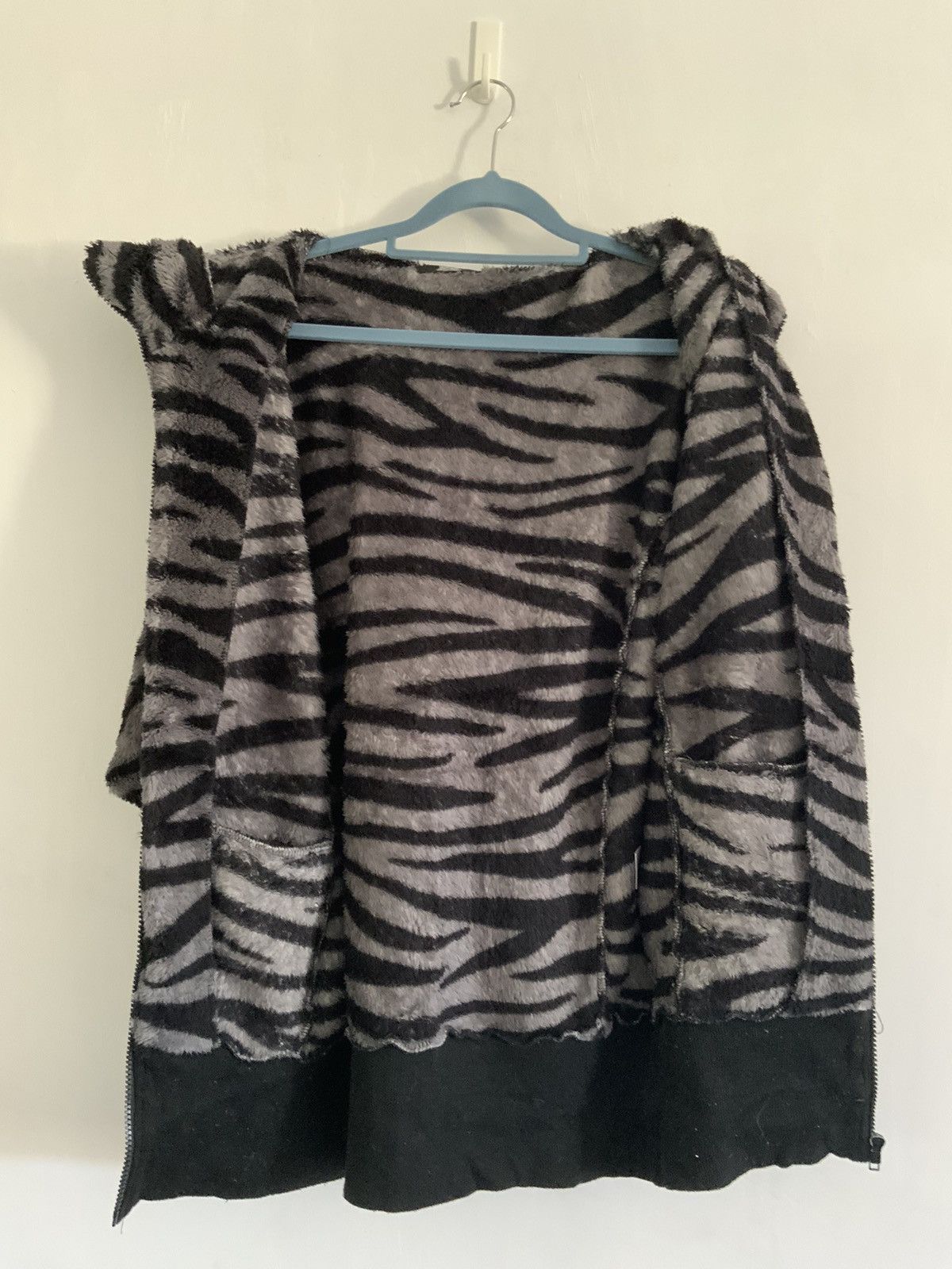 Japanese Brand Ryu Ryu Mohair Fur Leopard Style Hoodie Size US L / EU 52-54 / 3 - 3 Thumbnail