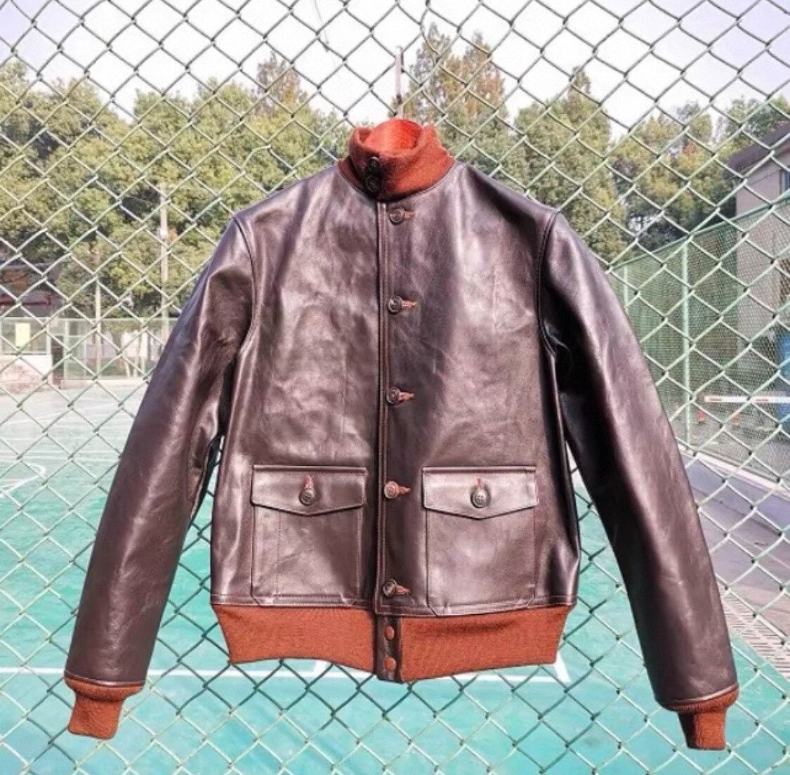 The Real McCoy's Real McCoy TYPE A-1 Leather Flight Jacket Size US M / EU 48-50 / 2 - 1 Thumbnail