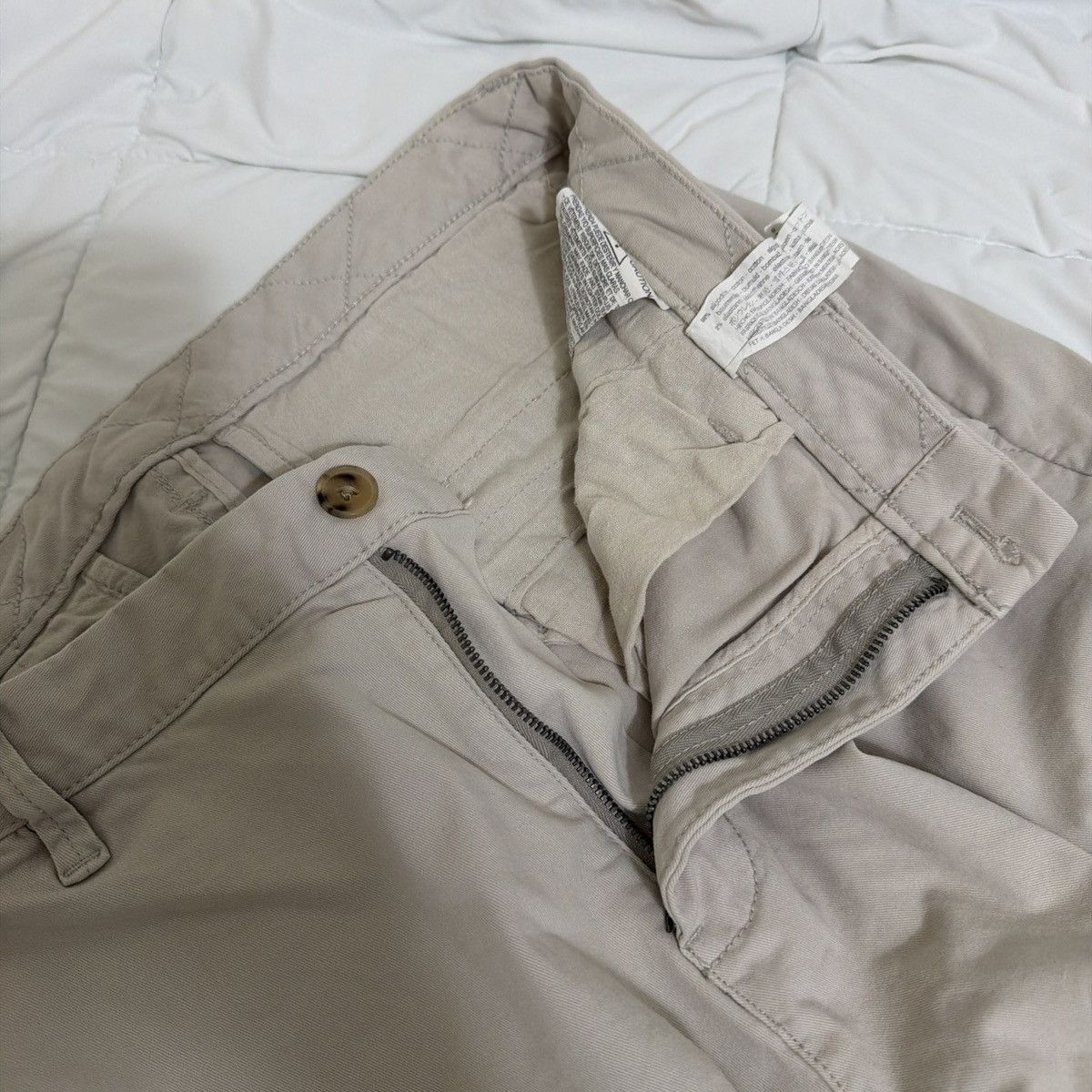 Zara Zara Pants Men’s Cargo Pants beige Size 32 Size US 32 / EU 48 - 3 Thumbnail