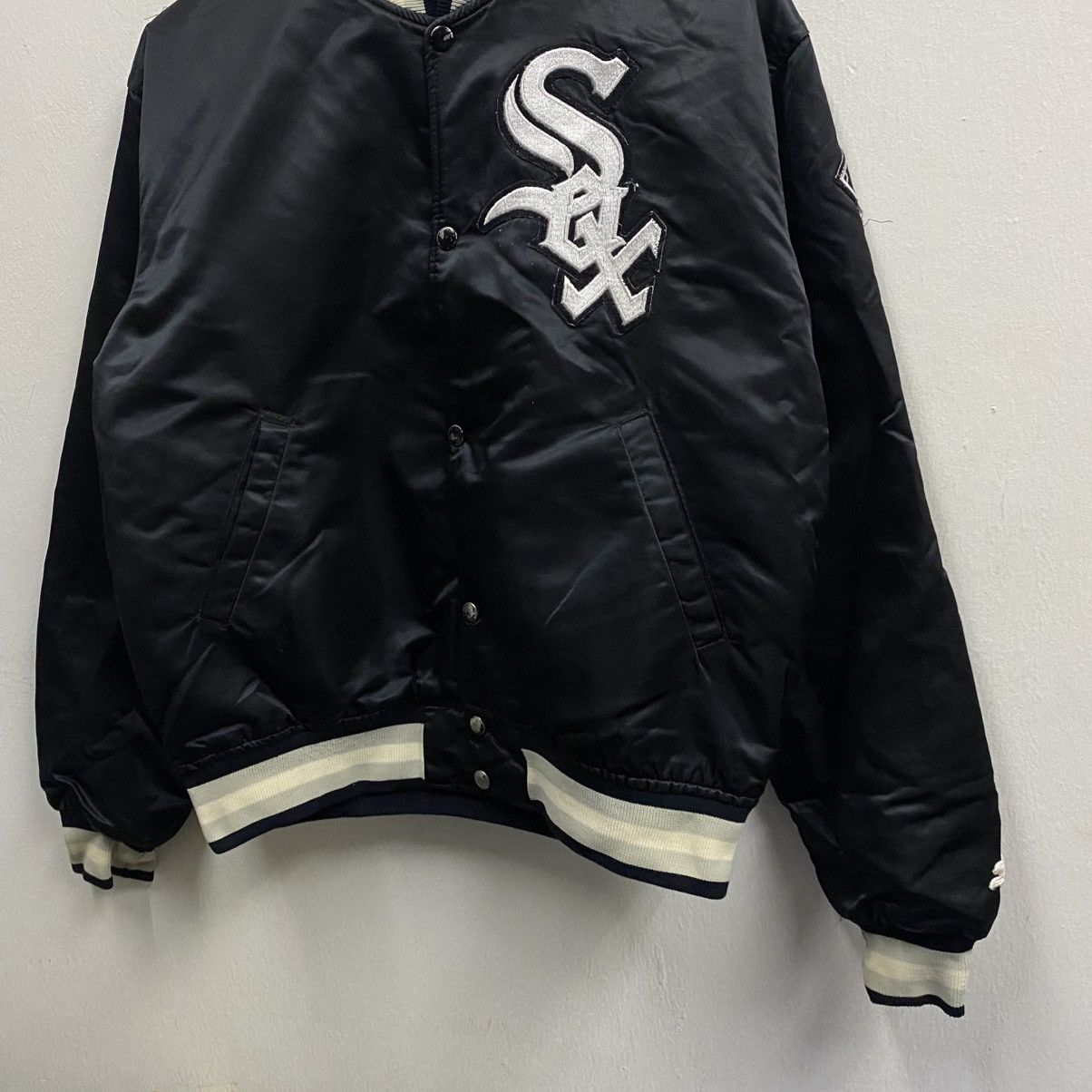 Starter vintage 80s Starter Chicago White Sox satin varsity jacket Size US M / EU 48-50 / 2 - 5 Thumbnail