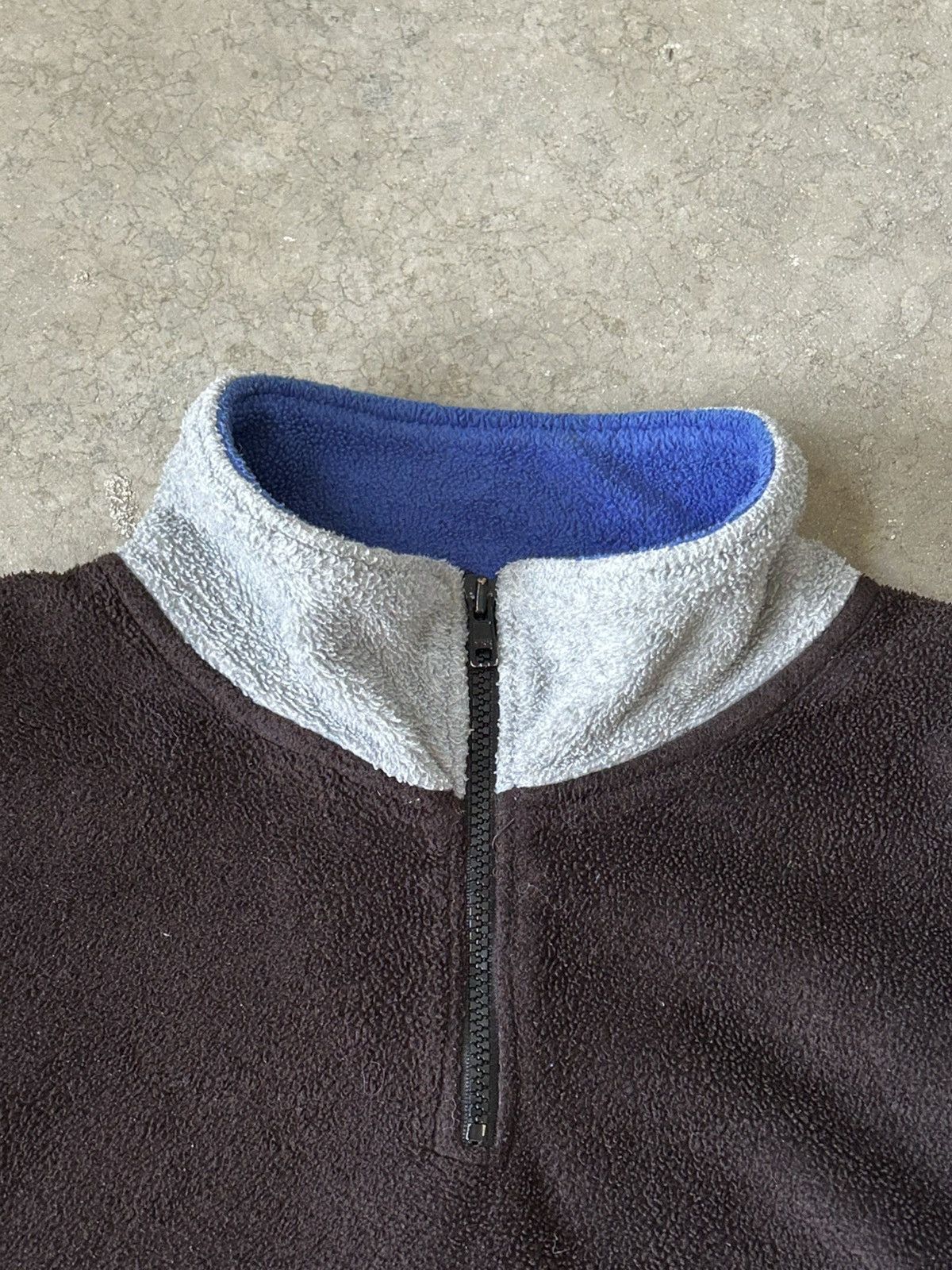 Vintage Yves Saint Laurent Vintage Fleece Pullover YSL Big Logo Size US S / EU 44-46 / 1 - 6 Thumbnail