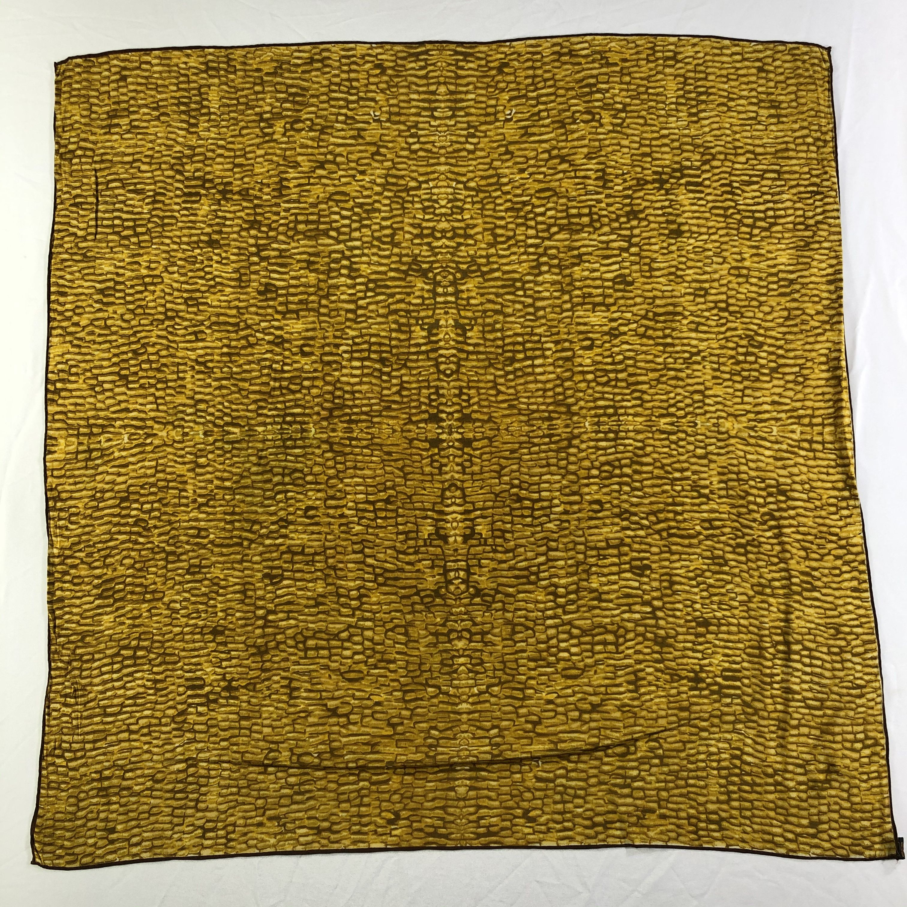 Vintage Vintage Y.N.S. Silk Scarf Size ONE SIZE - 2 Thumbnail