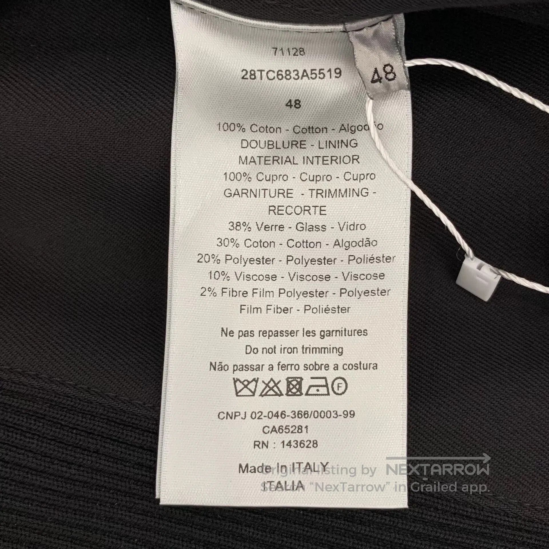 Dior dior x travis scott black sweatshirt. Size US M / EU 48-50 / 2 - 6 Thumbnail