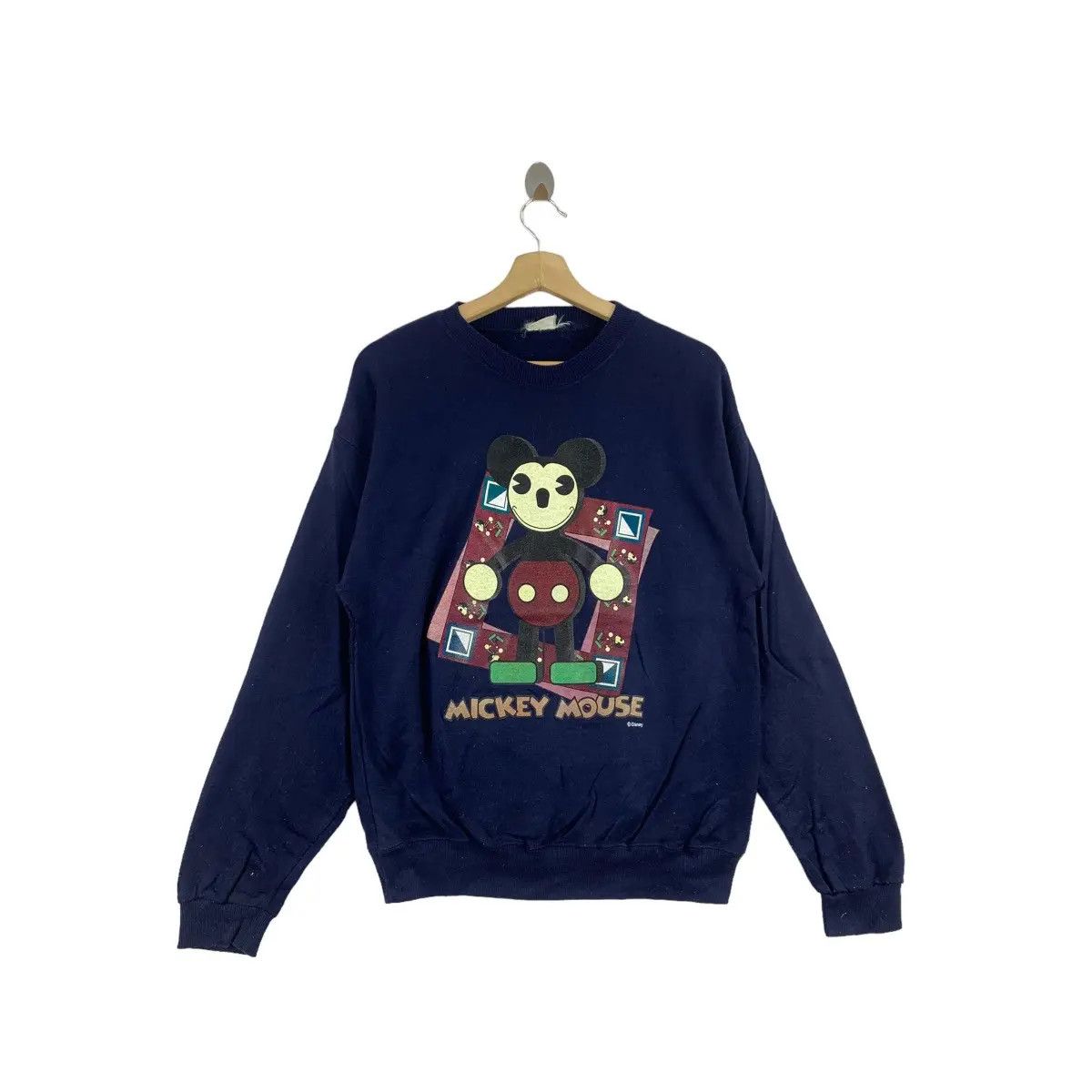 Disney Vintage DISNEY MICKEY MOUSE Bearbrick Sweatshirt Cartoon Size M / US 6-8 / IT 42-44 - 1 Thumbnail