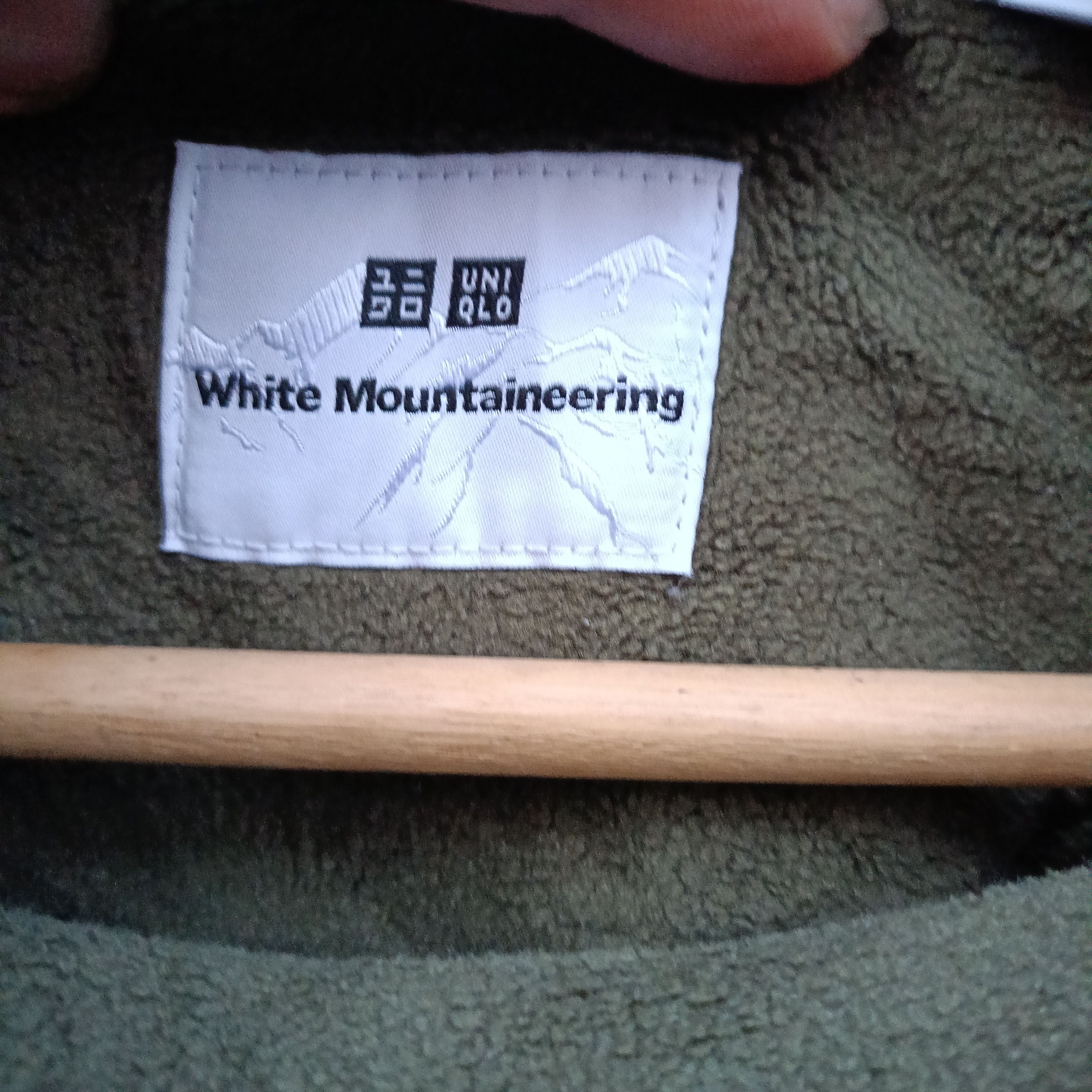 Uniqlo White Mountainneering Uniqlo Fleece Sweater Size US XL / EU 56 / 4 - 12 Thumbnail