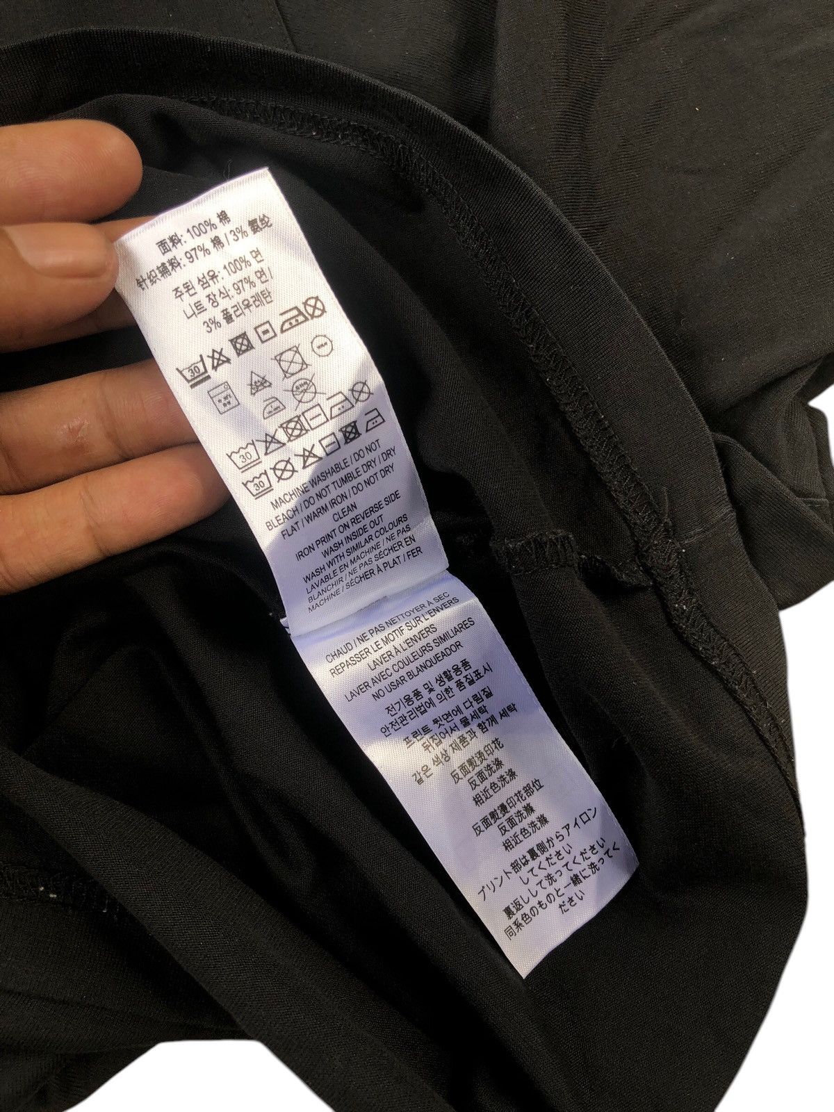 Burberry 💯Authentic BURBERRY TB Big Logo Black Oversized T-Shirt Size US XL / EU 56 / 4 - 9 Thumbnail