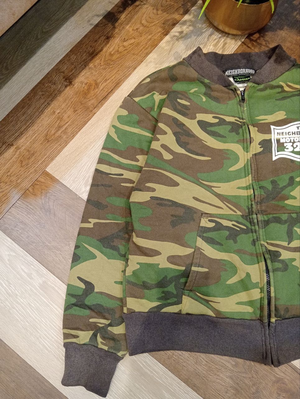 Neighborhood NEIGHBORHOOD X CAMBER MOTORCYCLE VINTAGE 90S CAMO JACKET Size US M / EU 48-50 / 2 - 6 Thumbnail