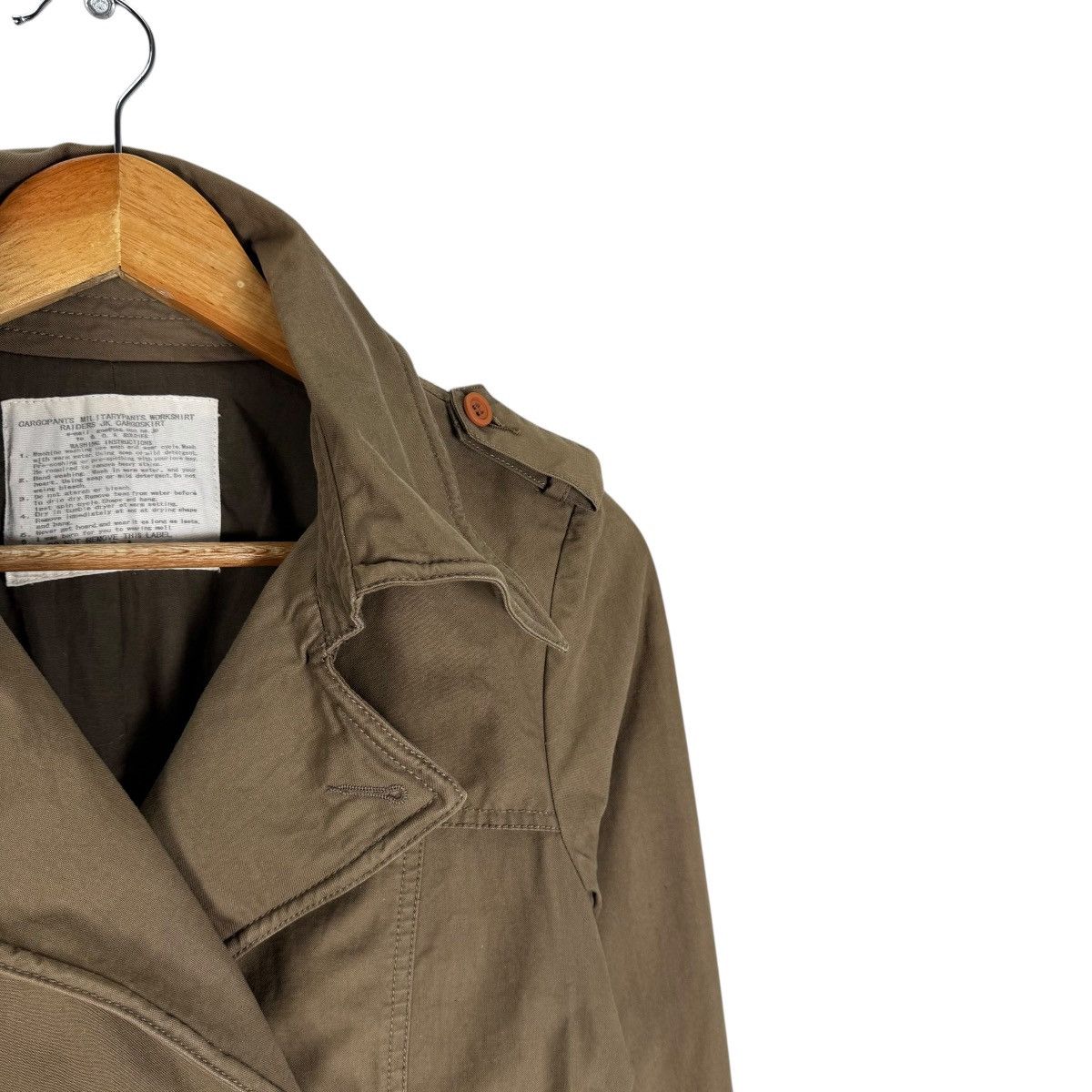 GOA ☀️GOA MILITARY TRENCH COAT JACKET Size S / US 4 / IT 40 - 6 Thumbnail