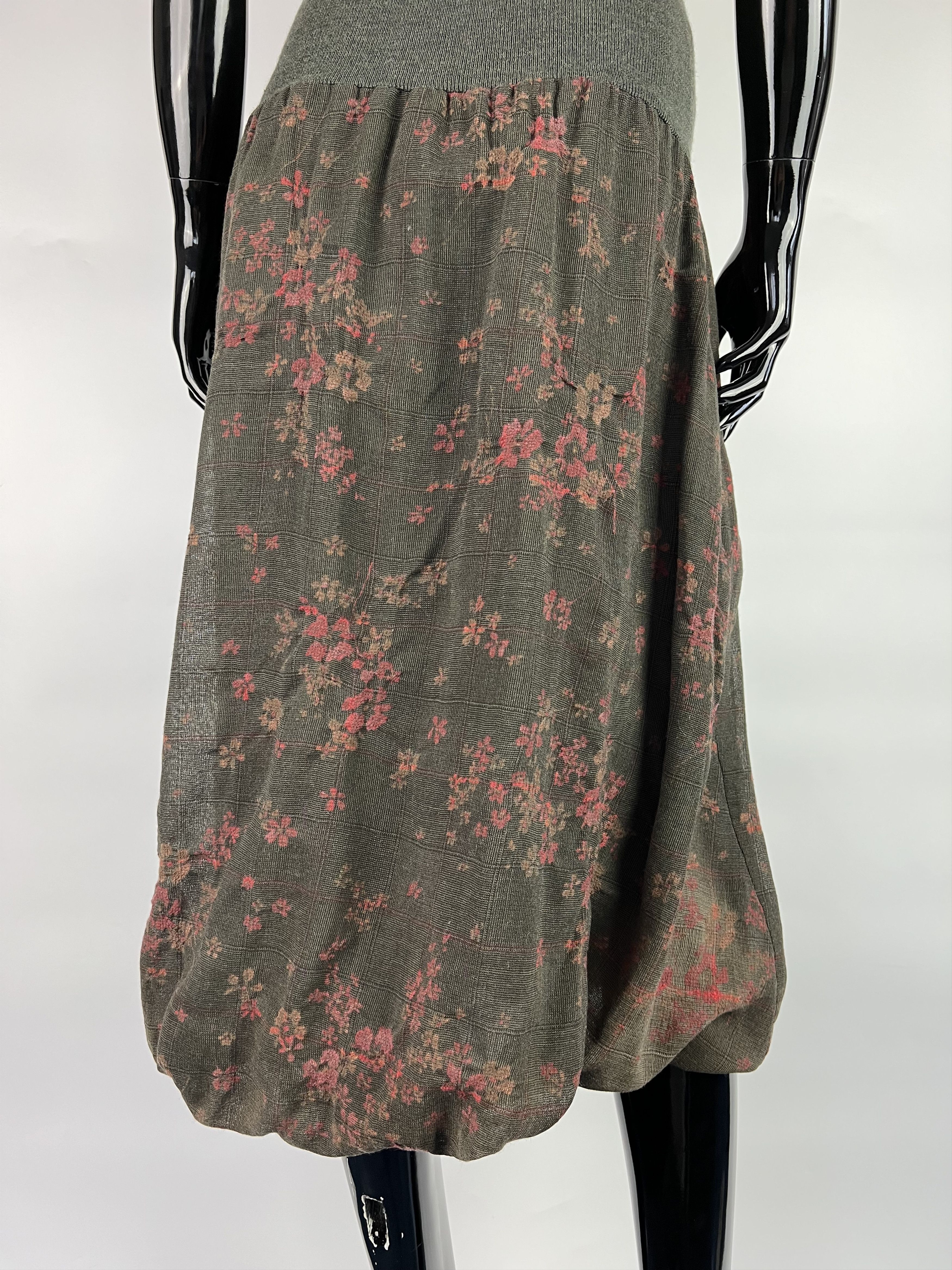 Designer Crea Concept Floral Print Sleeveless Midi Dress Size 42 Size M / US 6-8 / IT 42-44 - 5 Thumbnail