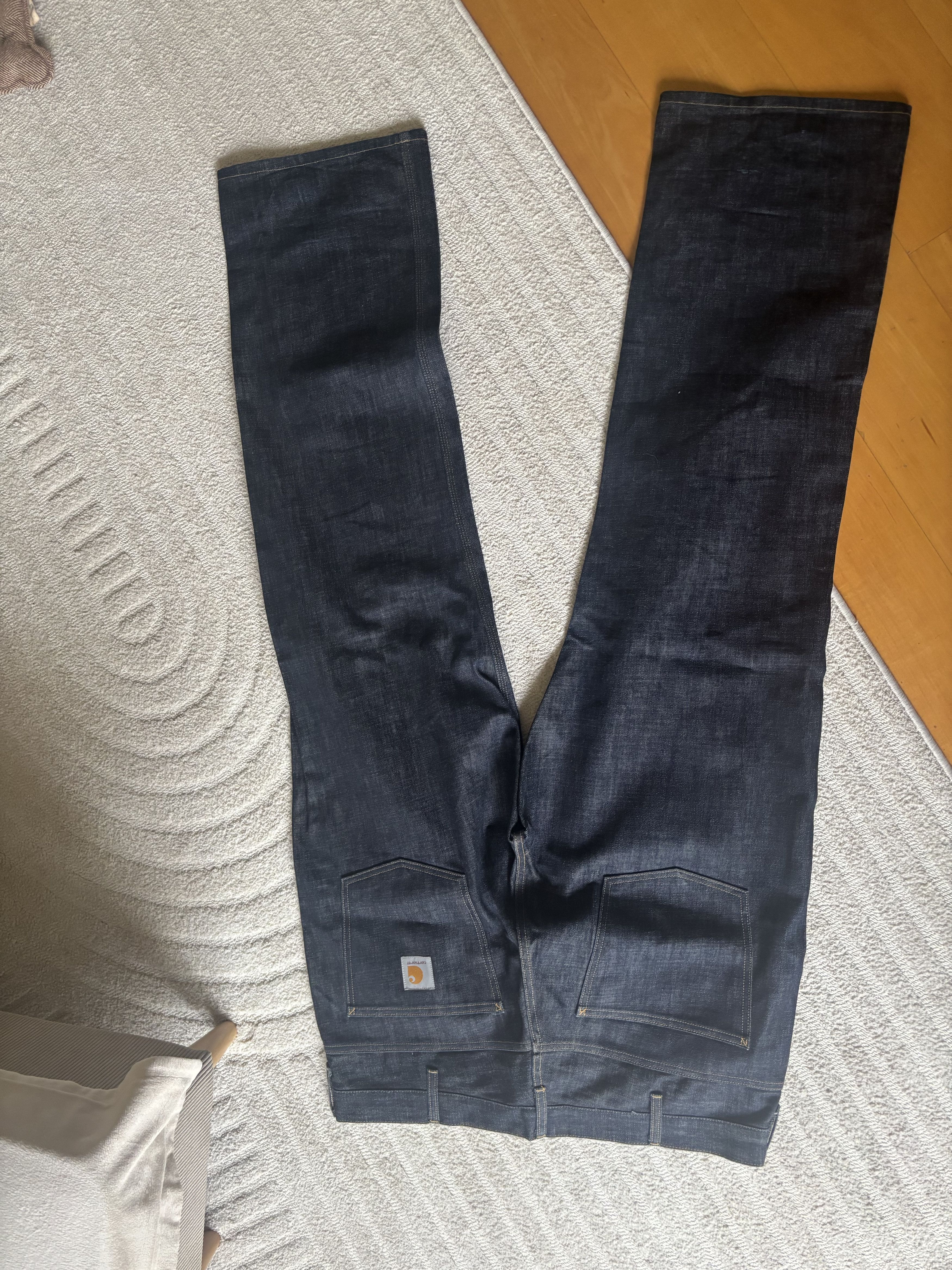 Carhartt Vintage Carhartt Staff Pant Denim Jeans 34x32 Size US 34 / EU 50 - 2 Thumbnail