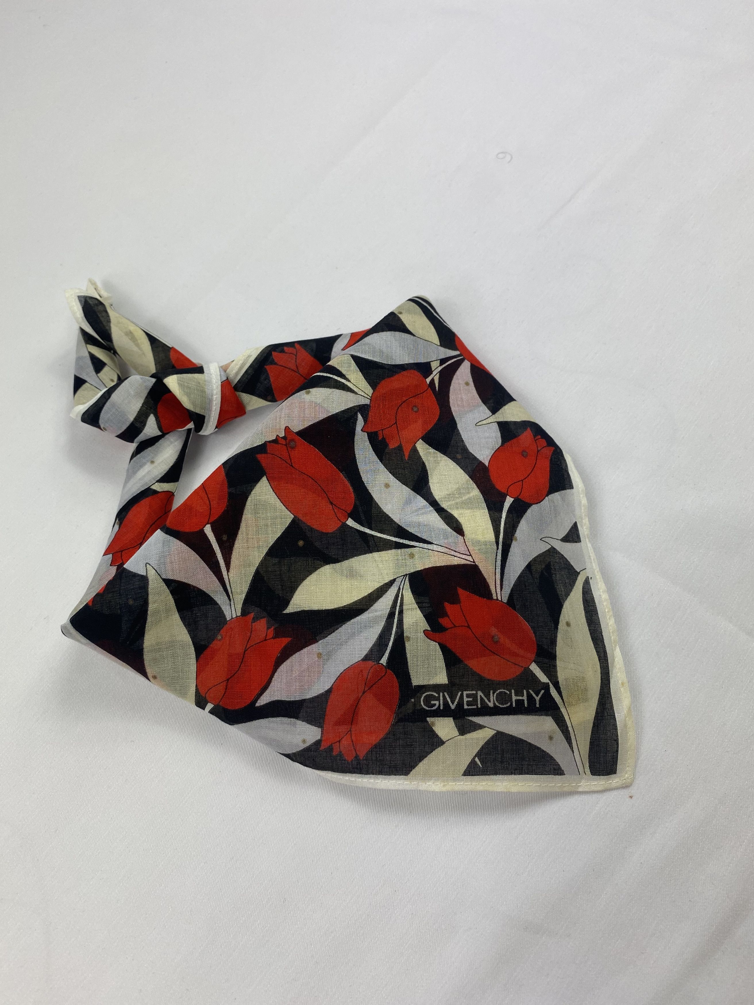 Vintage Givenchy Handkerchief / Bandana / Neckerchief Size ONE SIZE - 2 Thumbnail