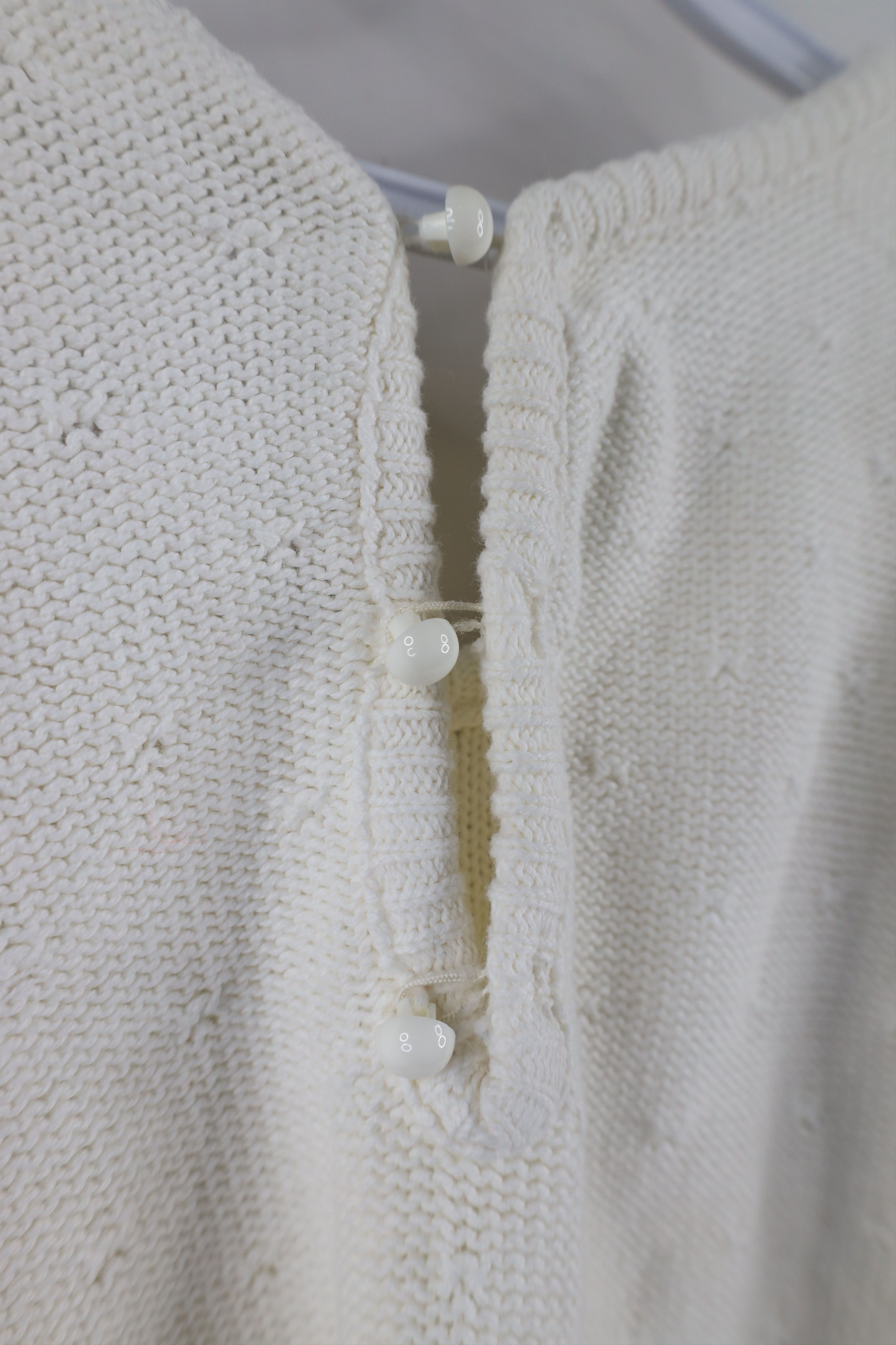Vintage Vintage 90s Streetwear Back Button Knit Sweater USA Size M / US 6-8 / IT 42-44 - 11 Thumbnail