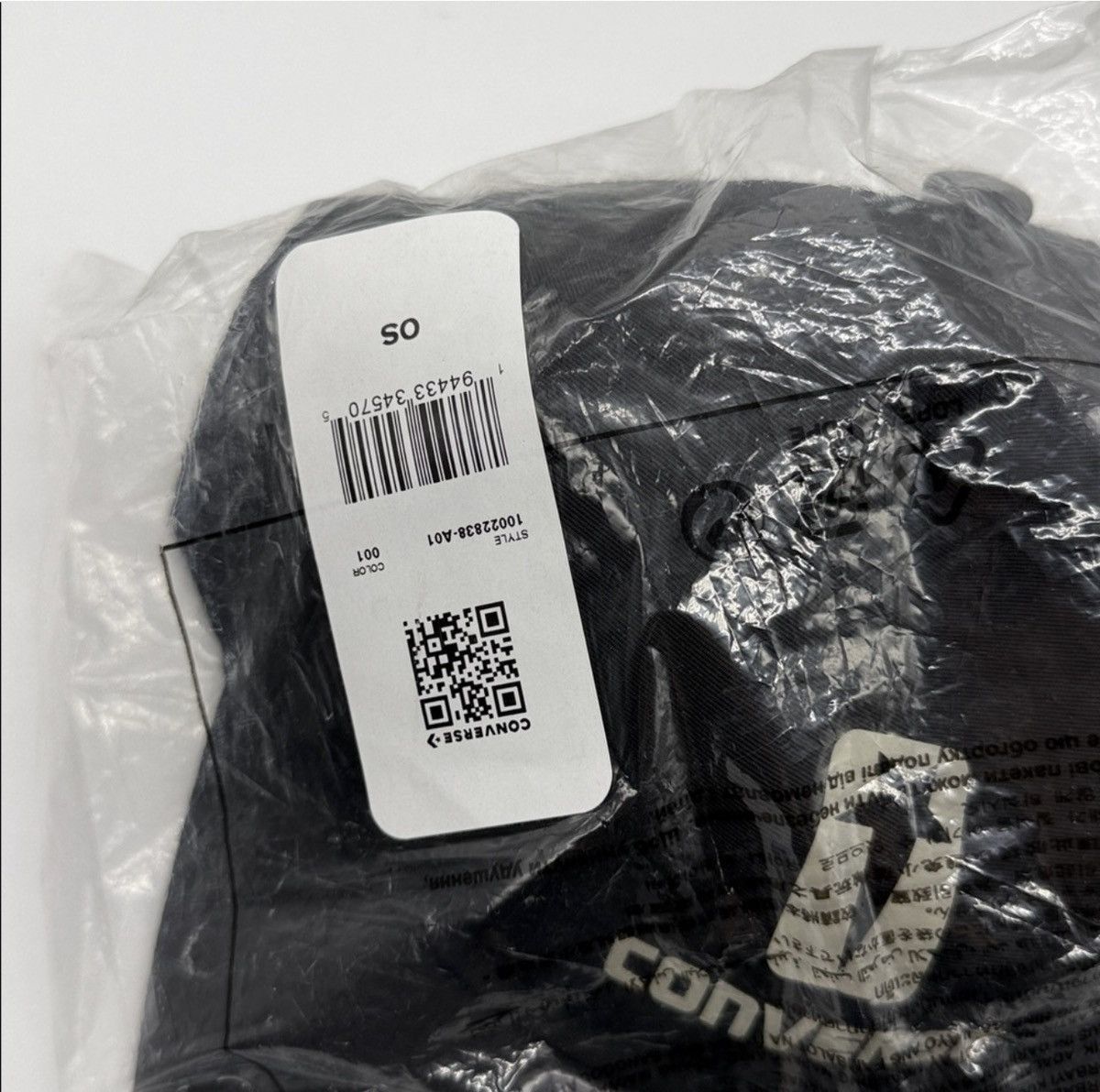 Rick Owens Rick Owens x Converse Black Hat with White Logo Size ONE SIZE - 4 Thumbnail