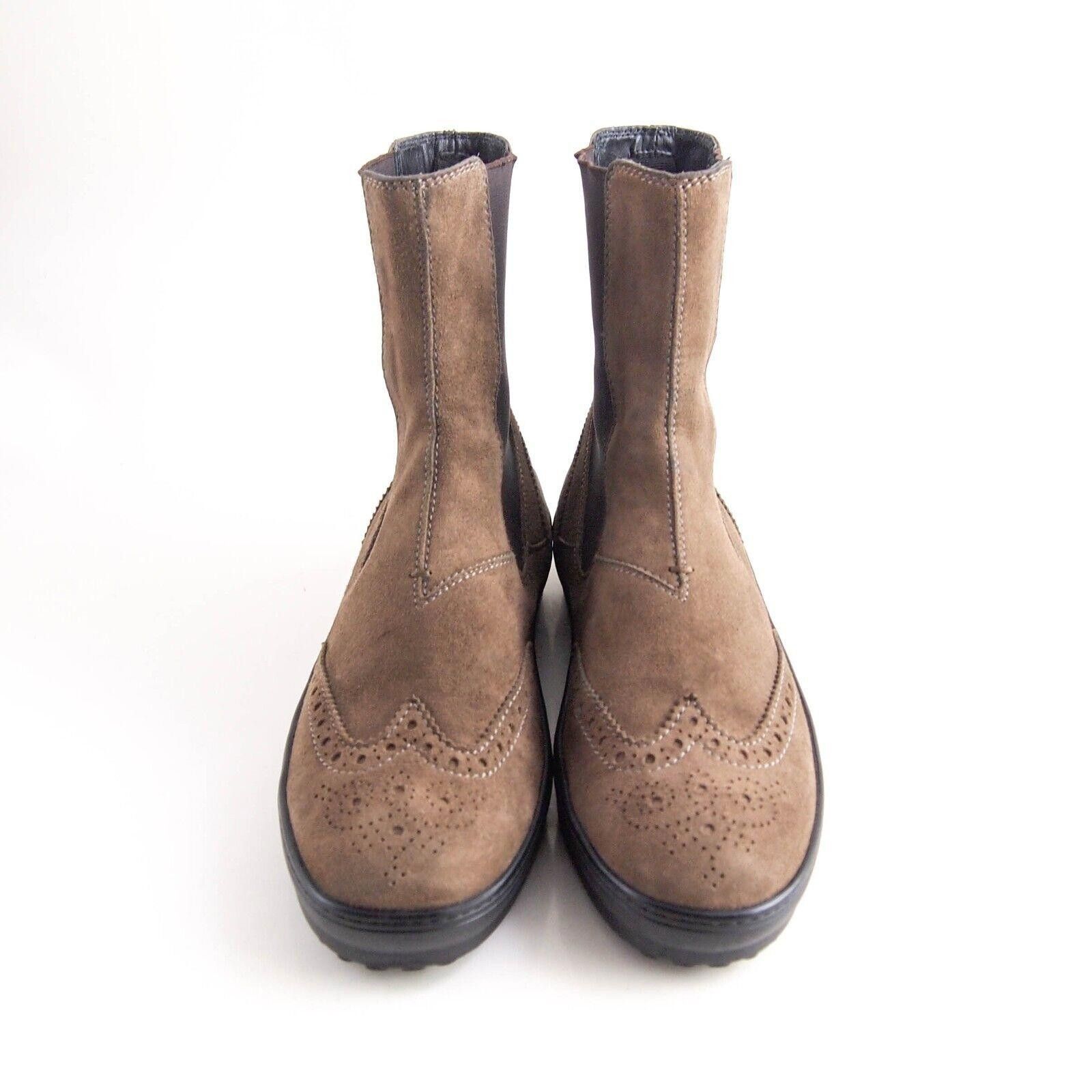 Tod's TOD's Chelsea Boots Brown Suede Womens US 6.5 EU 36.5 Size US 6.5 / IT 36.5 - 4 Thumbnail