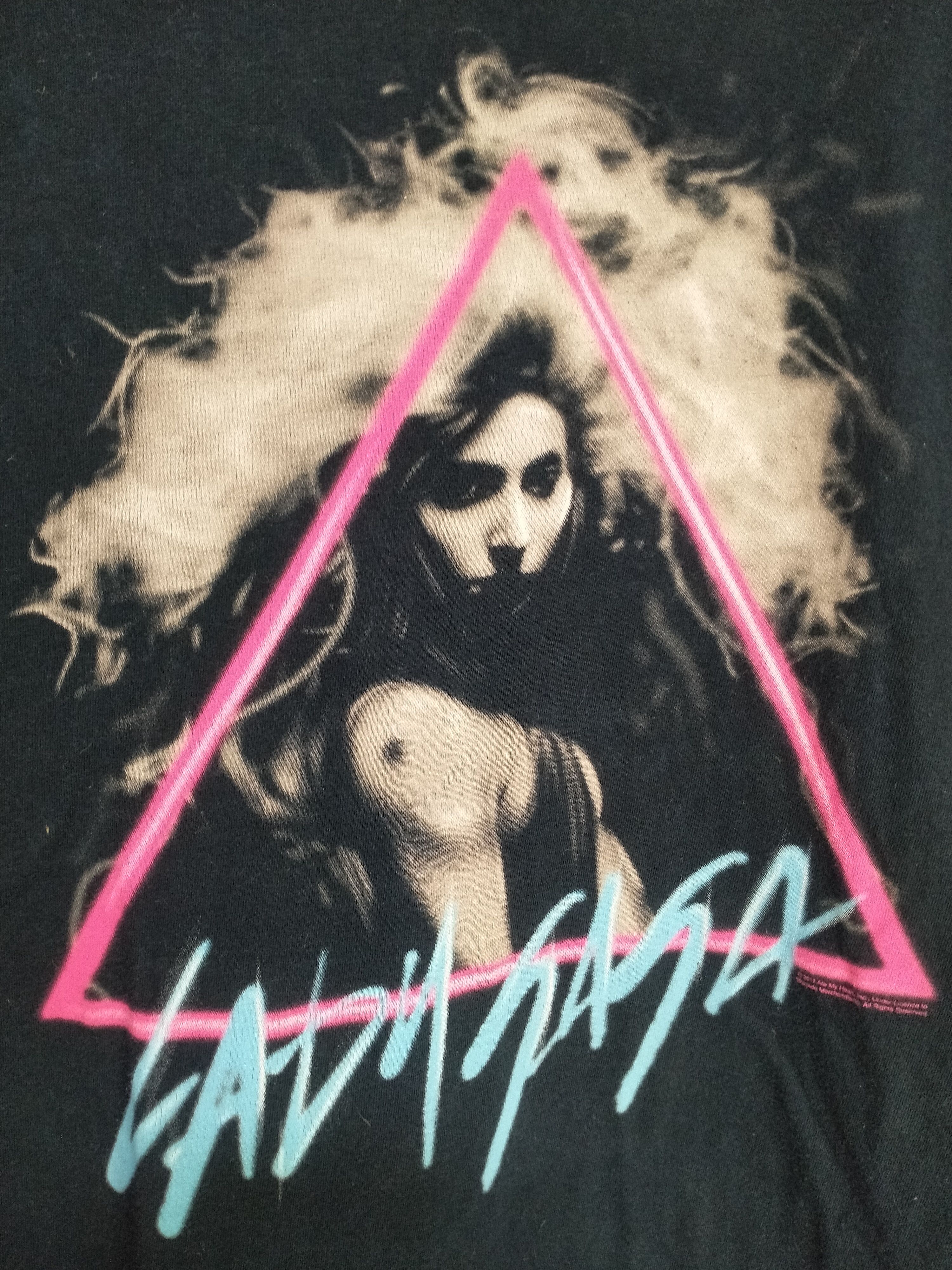 Band Tees Lady Gaga Size US L / EU 52-54 / 3 - 3 Thumbnail