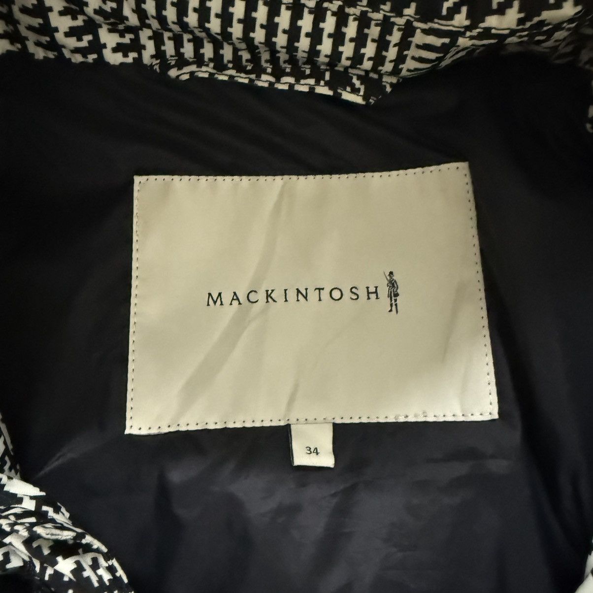 Mackintosh Mackintosh Hooded Glen Plaid Nylon Jacket Size US M / EU 48-50 / 2 - 10 Thumbnail