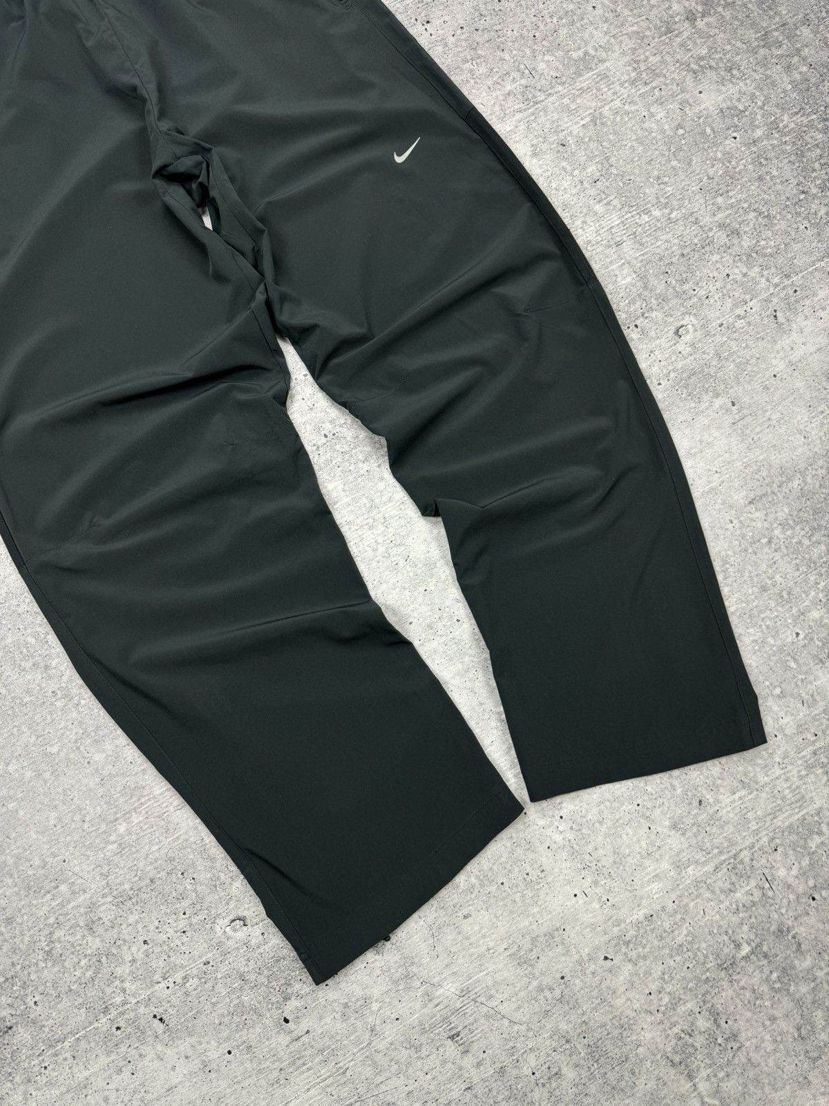 Nike × Vintage Vintage Nike Y2K Style Reflective Swoosh Logo Drill Pants Size US 34 / EU 50 - 4 Thumbnail