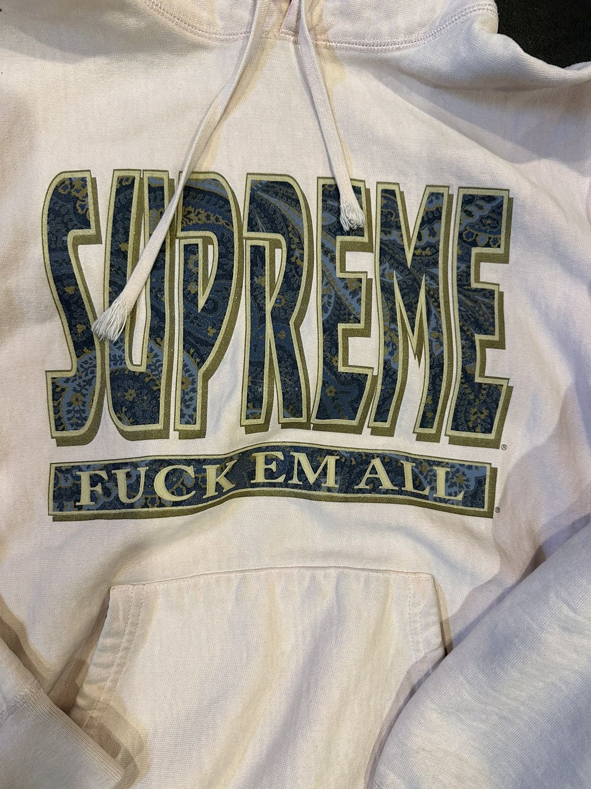 Supreme SUPREME FW17 F EM ALL PAISLEY HOODIE Size US L / EU 52-54 / 3 - 3 Thumbnail