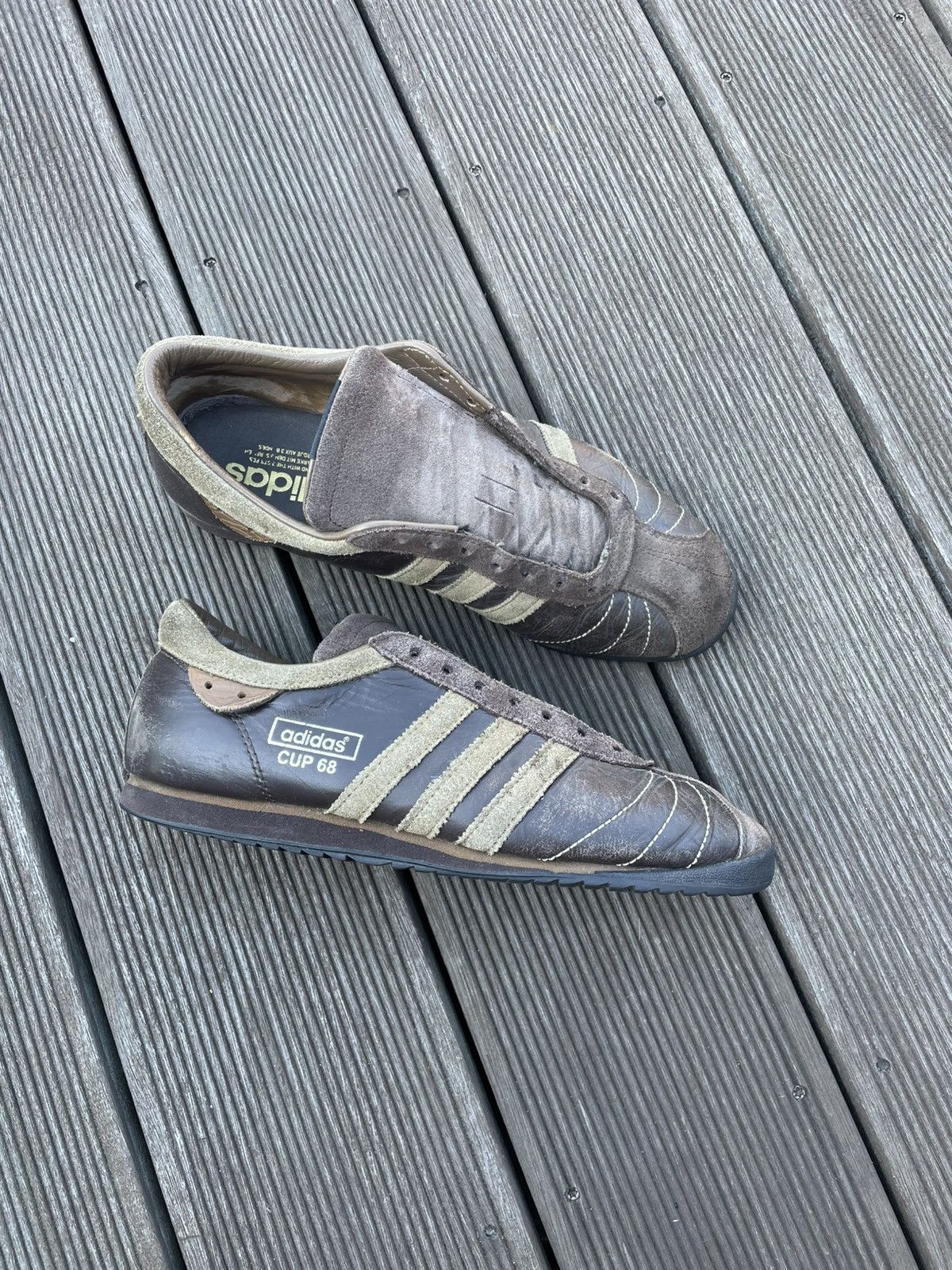 Adidas Vintage 07's Adidas Cup 68 Brown Size 8.5 Size US 8.5 / EU 41-42 - 8 Thumbnail