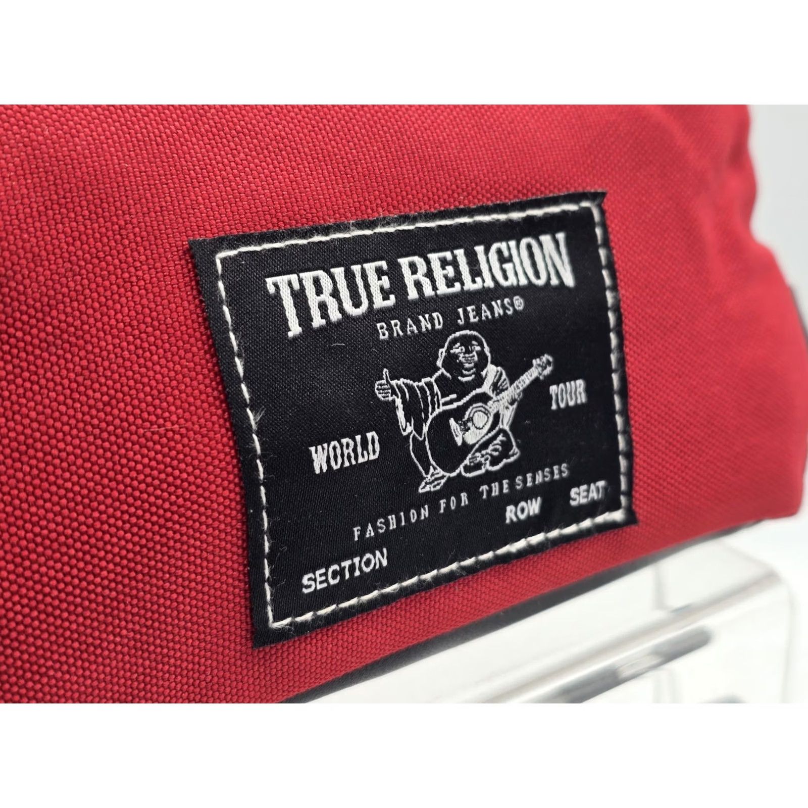 True Religion True Religion Pouch - Color Red - 8.75” Long - Polyester - Clutch - Unisex Adults - NWT Size ONE SIZE - 2 Thumbnail