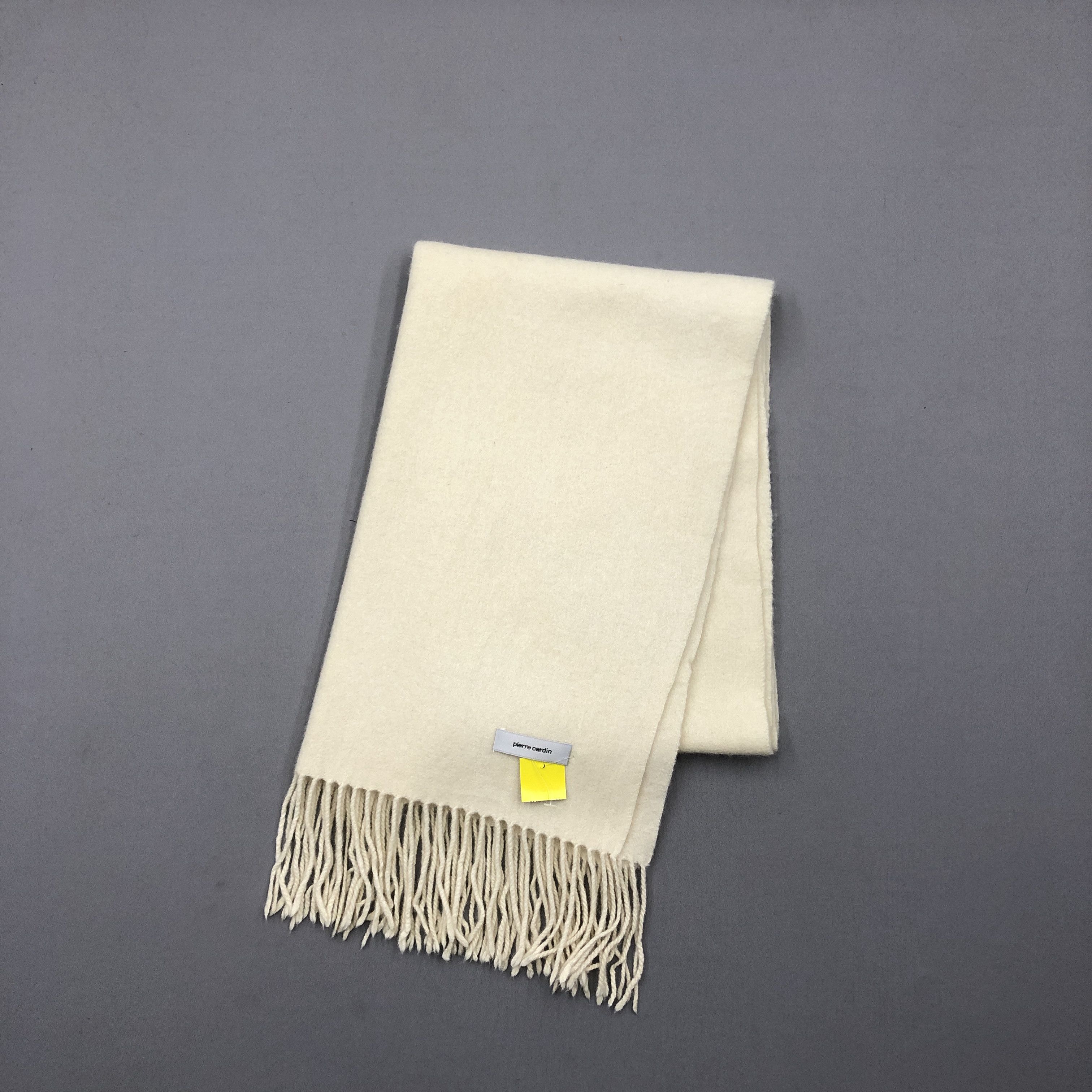 Pierre Cardin Vintage Pierre Cardin Scarf Muffler Wool Winter Scarves Size ONE SIZE - 4 Thumbnail