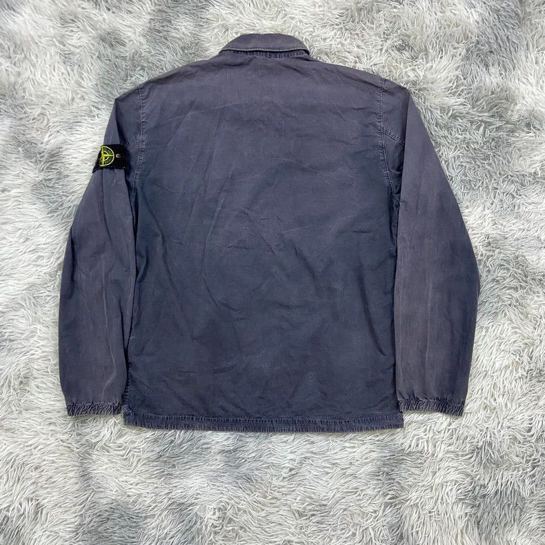 Stone Island Stone Island Gray Washed ZipUp Jacket -2506 Size US L / EU 52-54 / 3 - 2 Thumbnail