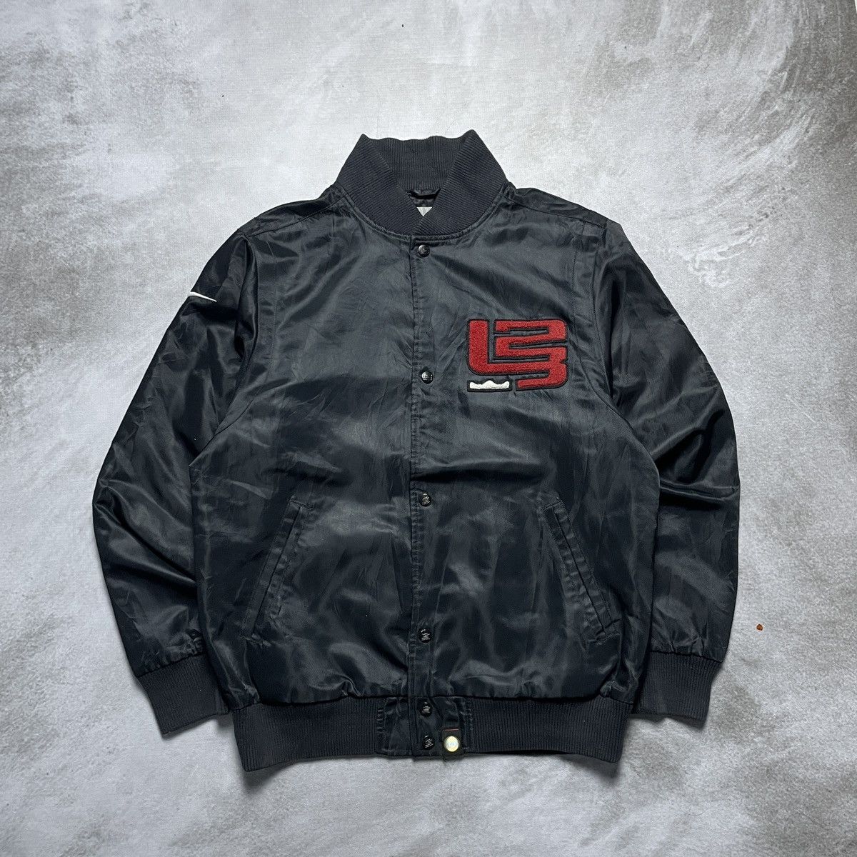 Nike 2000’s Nike X Lebron James Satin Reversible Varsity Jacket Size US L / EU 52-54 / 3 - 1 Thumbnail
