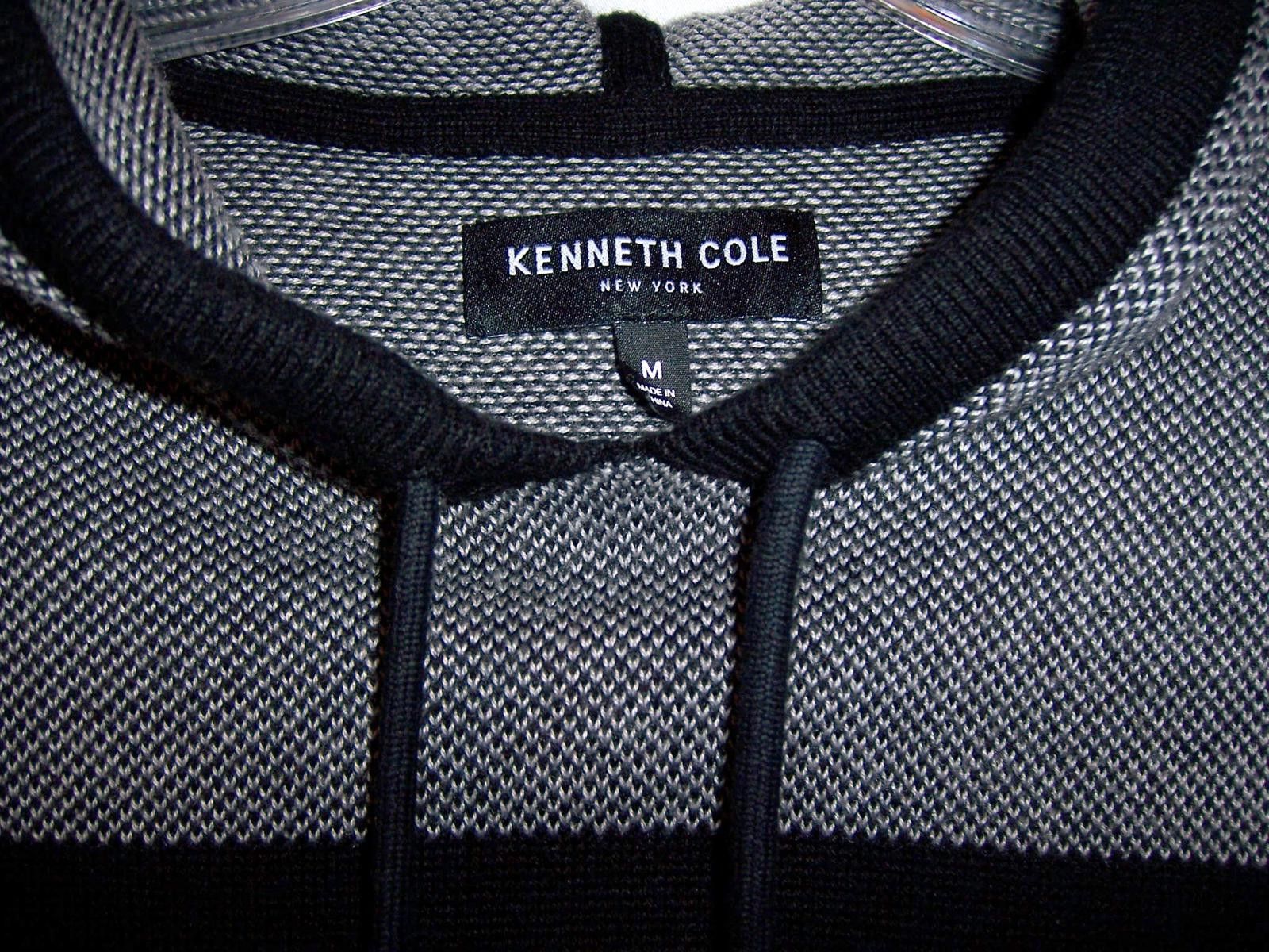 Kenneth Cole Kenneth Cole New York Men's Bird's Eye Pull-Over Hoodie -Med Size US M / EU 48-50 / 2 - 2 Thumbnail