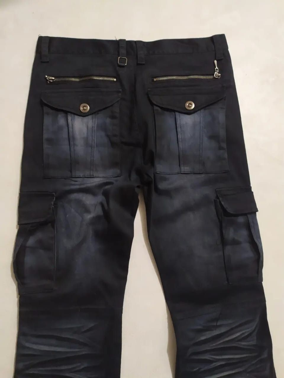 Japanese Brand Lowbox Japan Cargo Multi Pocket Nice Colour Pants Size US 31 - 6 Thumbnail