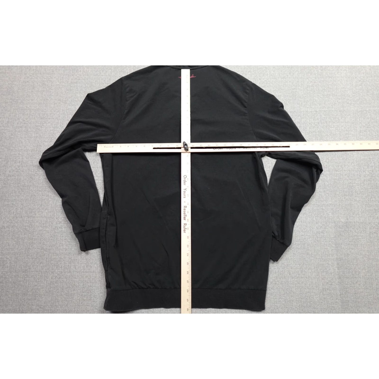TravisMathew Travis Mathew Quarter Zip Mens Large Black Pullover Golf Stretch Shirt Size US L / EU 52-54 / 3 - 6 Thumbnail