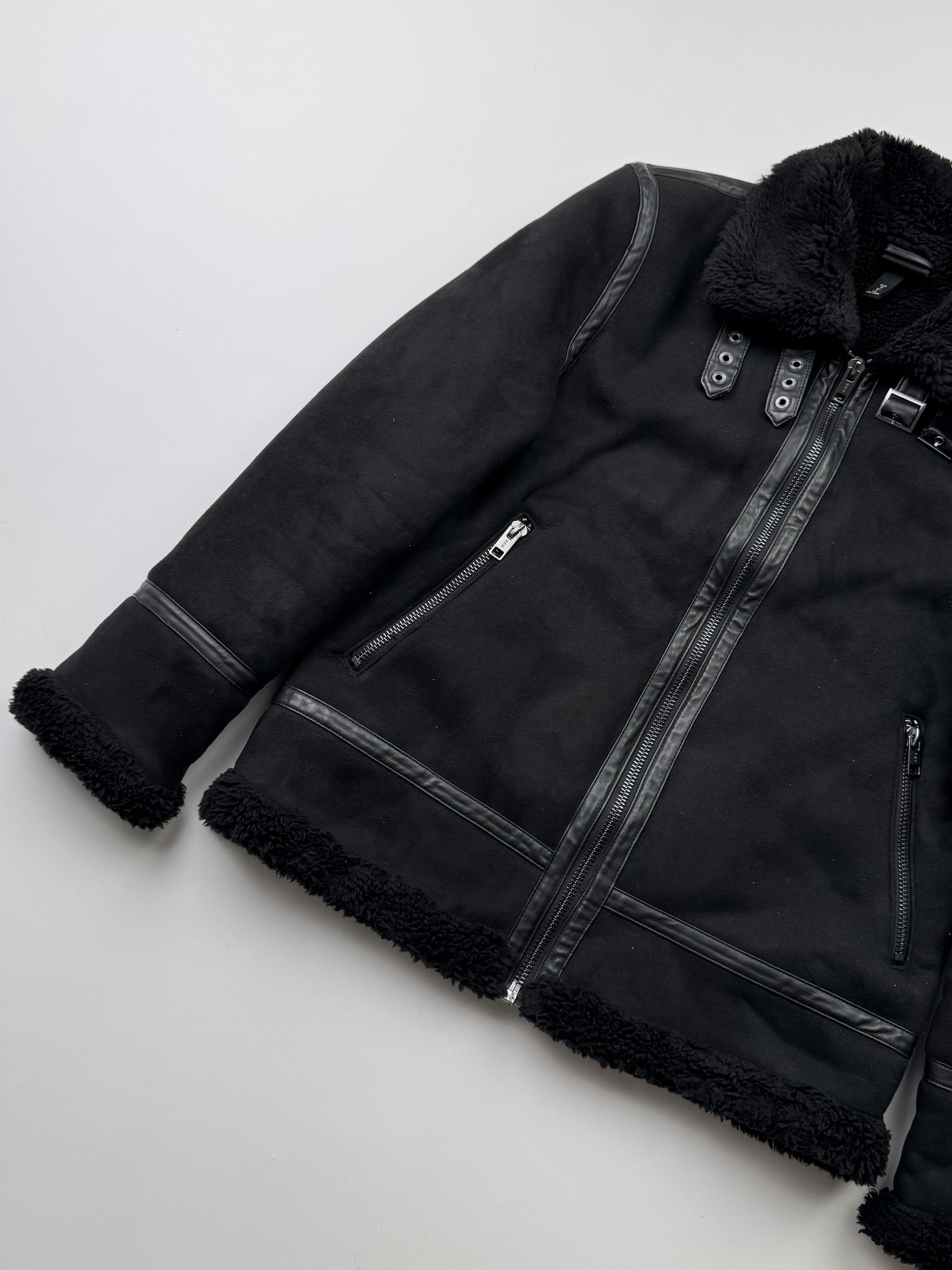 H&M H&M Faux Sheepskin Jacket (145) Size US M / EU 48-50 / 2 - 2 Thumbnail