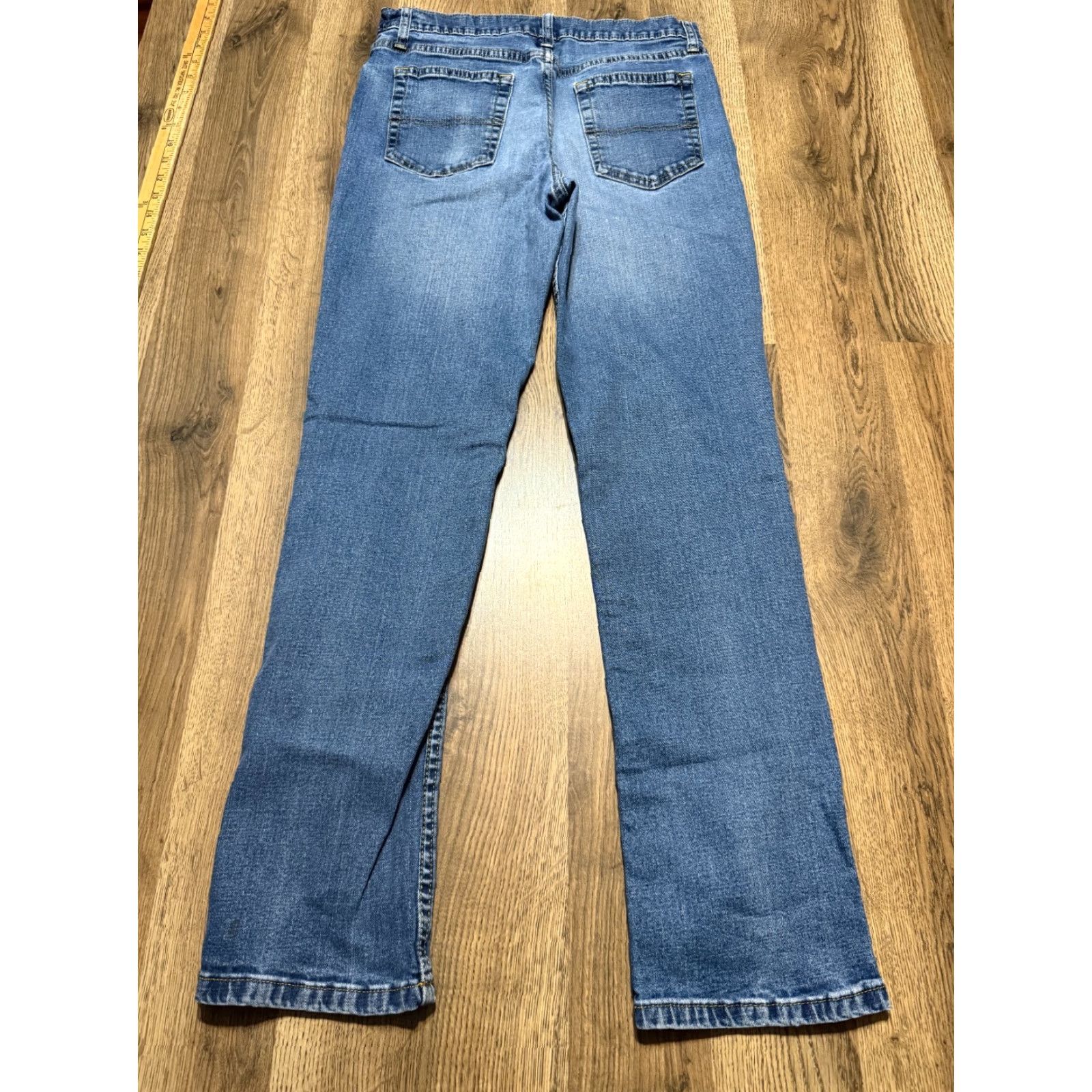 Denime VINTAGE? (No) Member's Mark Jeans Mens 32x32 Blue Straight Fit Premium Stretch Denim Jeans Mens Regular 5-Pocket Size US 32 / EU 48 - 2 Thumbnail