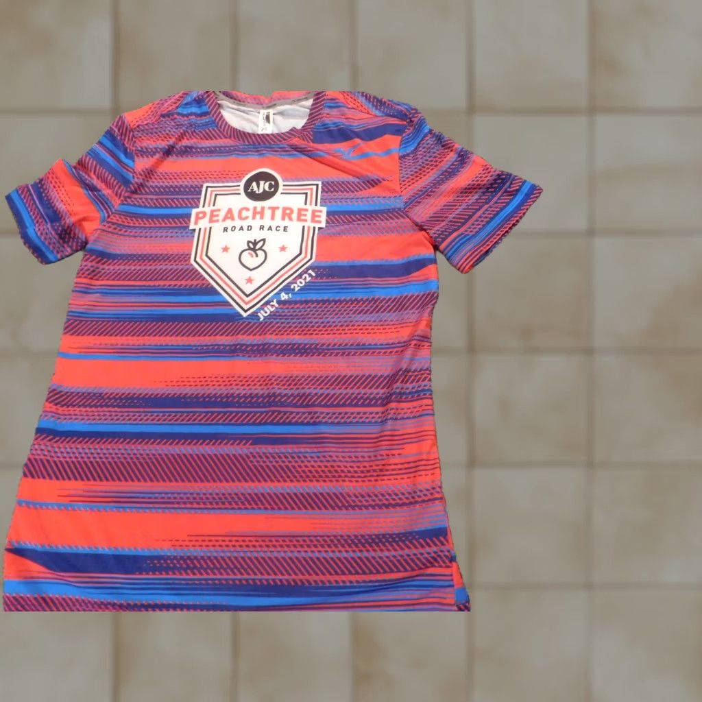 Mizuno Mizuno Shirt Mens S Purple Striped Crew Neck Short Sleeve Cotton Spandex Logo T-Shirt Vintage: No, USA Theme, Graphic Print, Stretch, Regular Fit Size US S / EU 44-46 / 1 - 1 Thumbnail