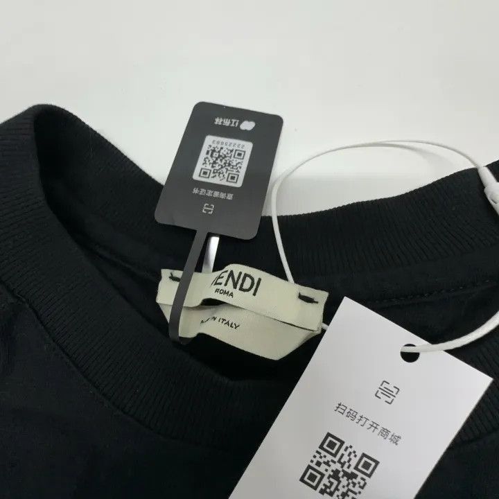 Fendi Fendi Casual Versatile Short Sleeve T-shirt -2507 Size US XS / EU 42 / 0 - 5 Thumbnail