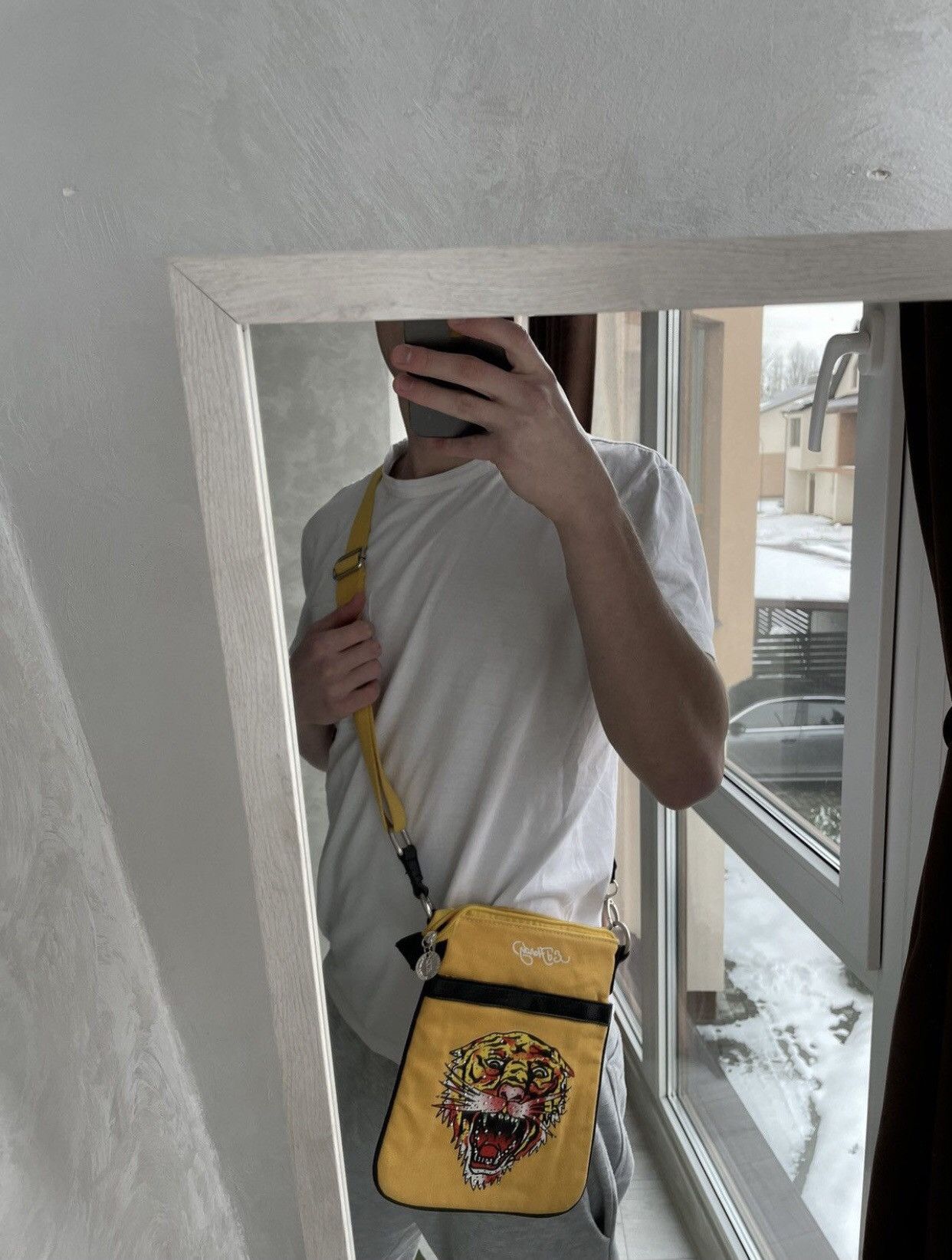 Christian Audigier × Ed Hardy × Vintage 🔥Rare vintage ED HARDY messenger /shoulder bag Size ONE SIZE - 11 Thumbnail