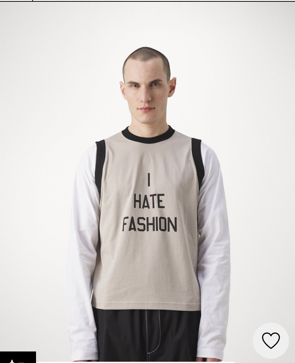 Sunnei Sunnei long sleeve - I hate fashion Size US M / EU 48-50 / 2 - 7 Thumbnail