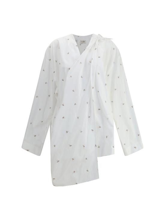 The Attico THE ATTICO Women Dresses 250WCA00404CCC104MA 001 WHITE Size S / US 4 / IT 40 - 1 Thumbnail