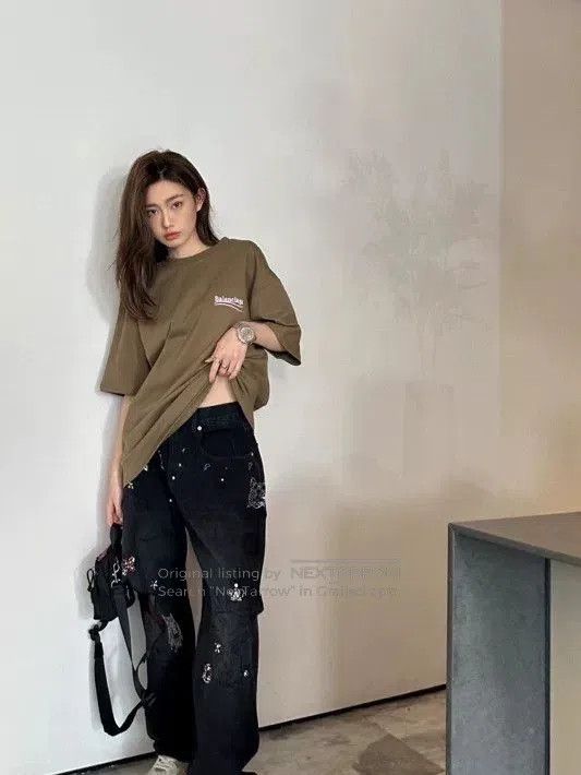 Balenciaga Balenciaga Embroidered Cola T. Size XXS / US 00 / IT 34 - 7 Thumbnail